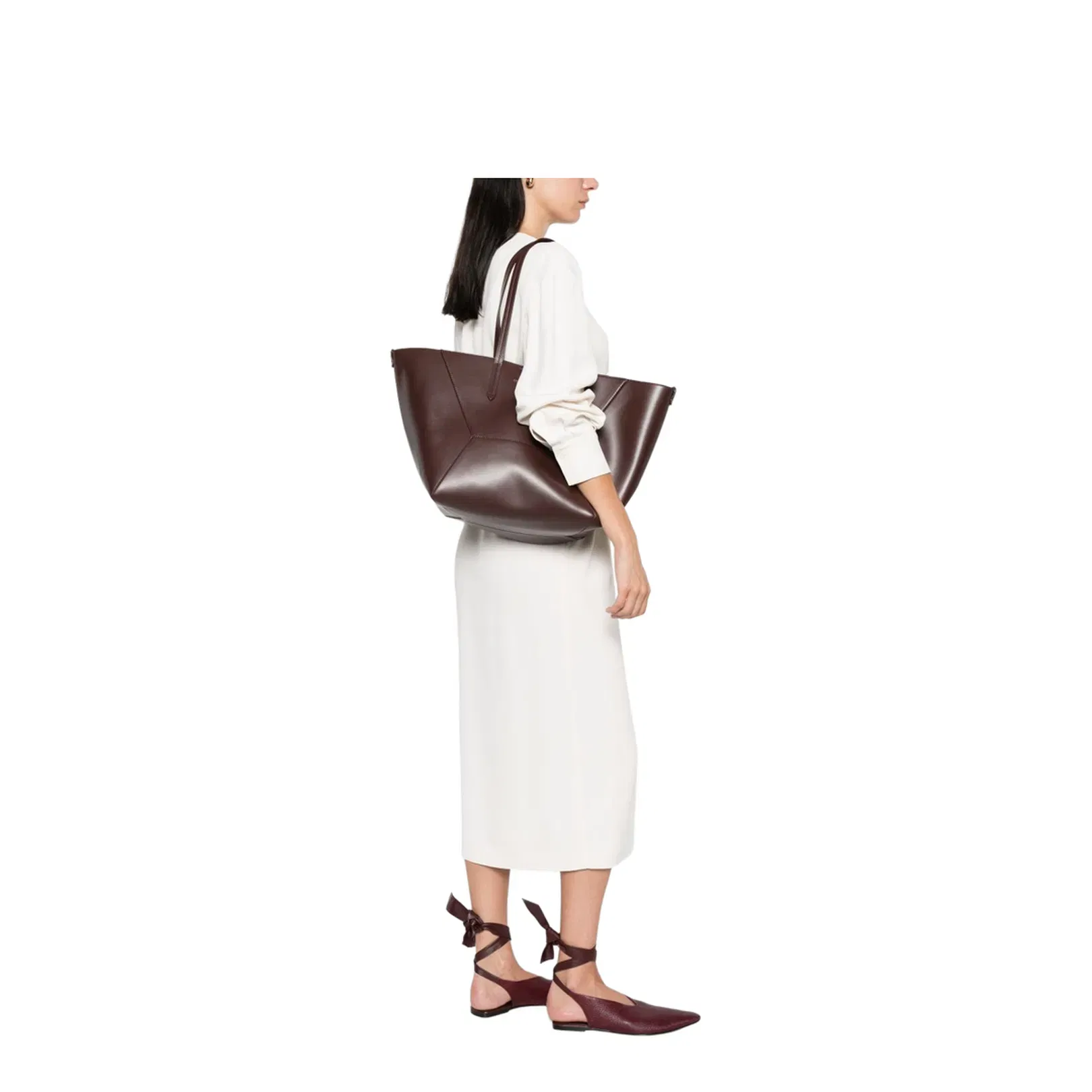 DC Duo Leather Tote Bag