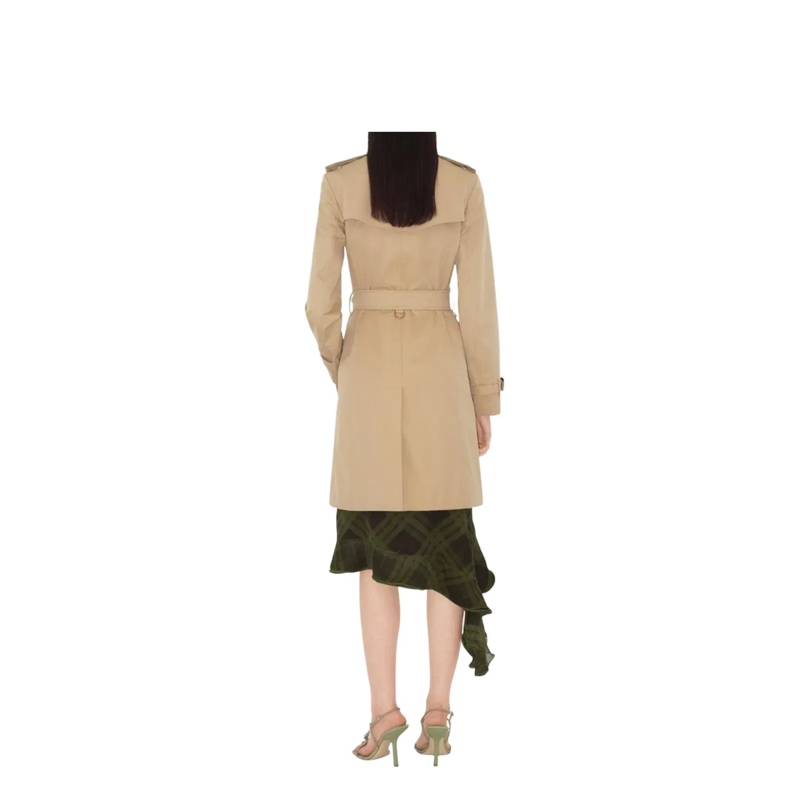 Chelsea Cotton Trench Coat - Beige