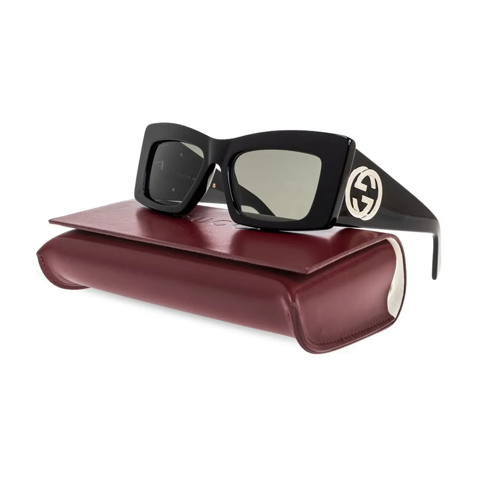 Black Oversize Frame Sunglasses