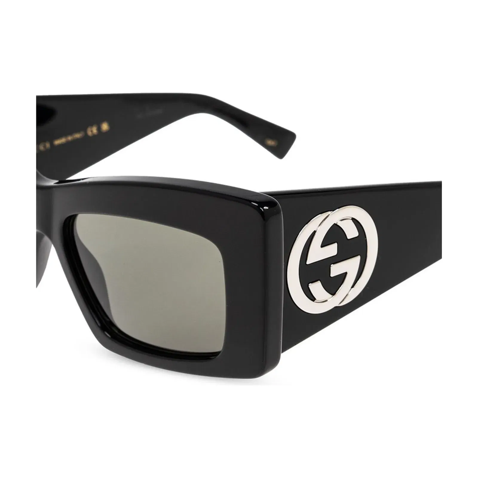 Black Oversize Frame Sunglasses