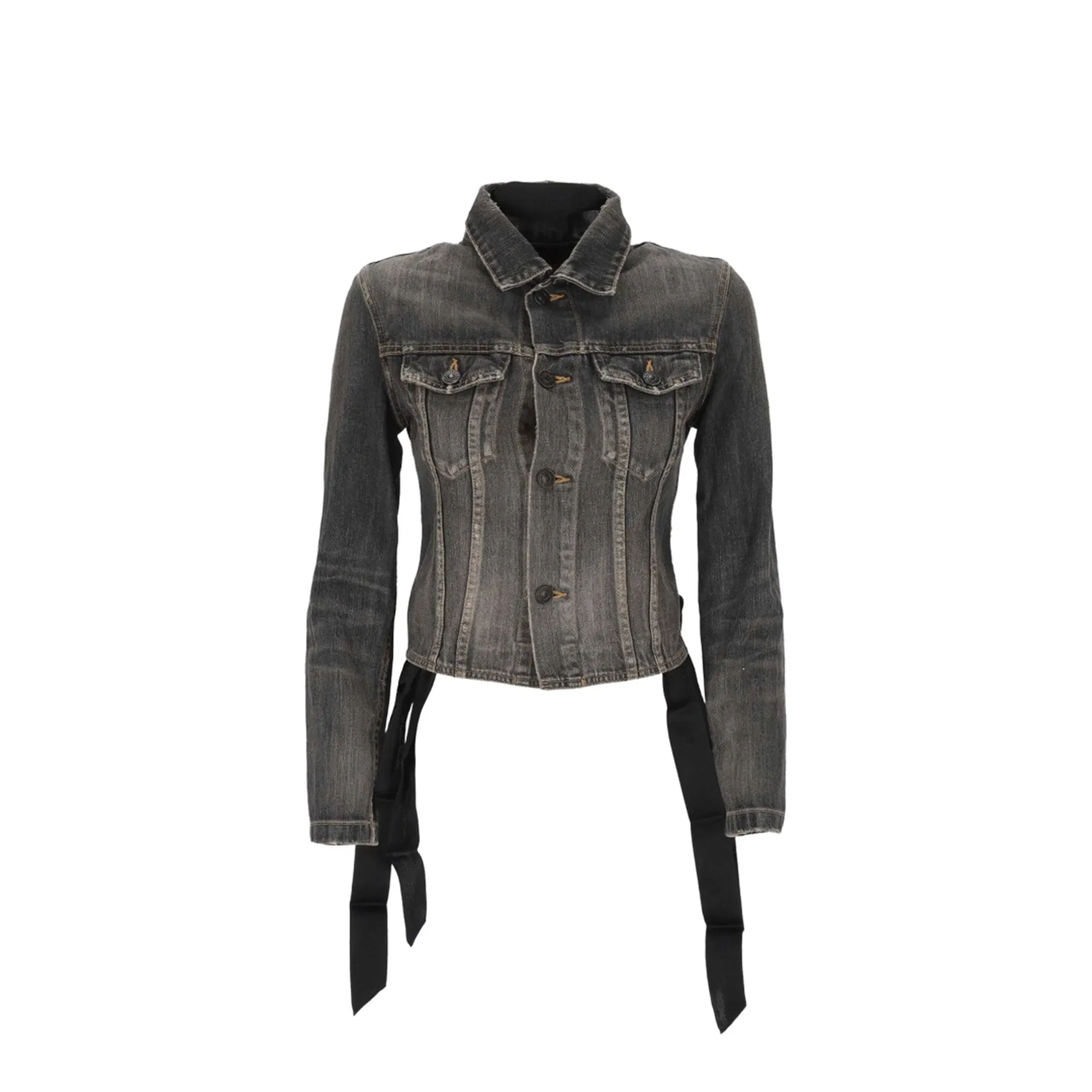 Dark Gray Lace Jacket