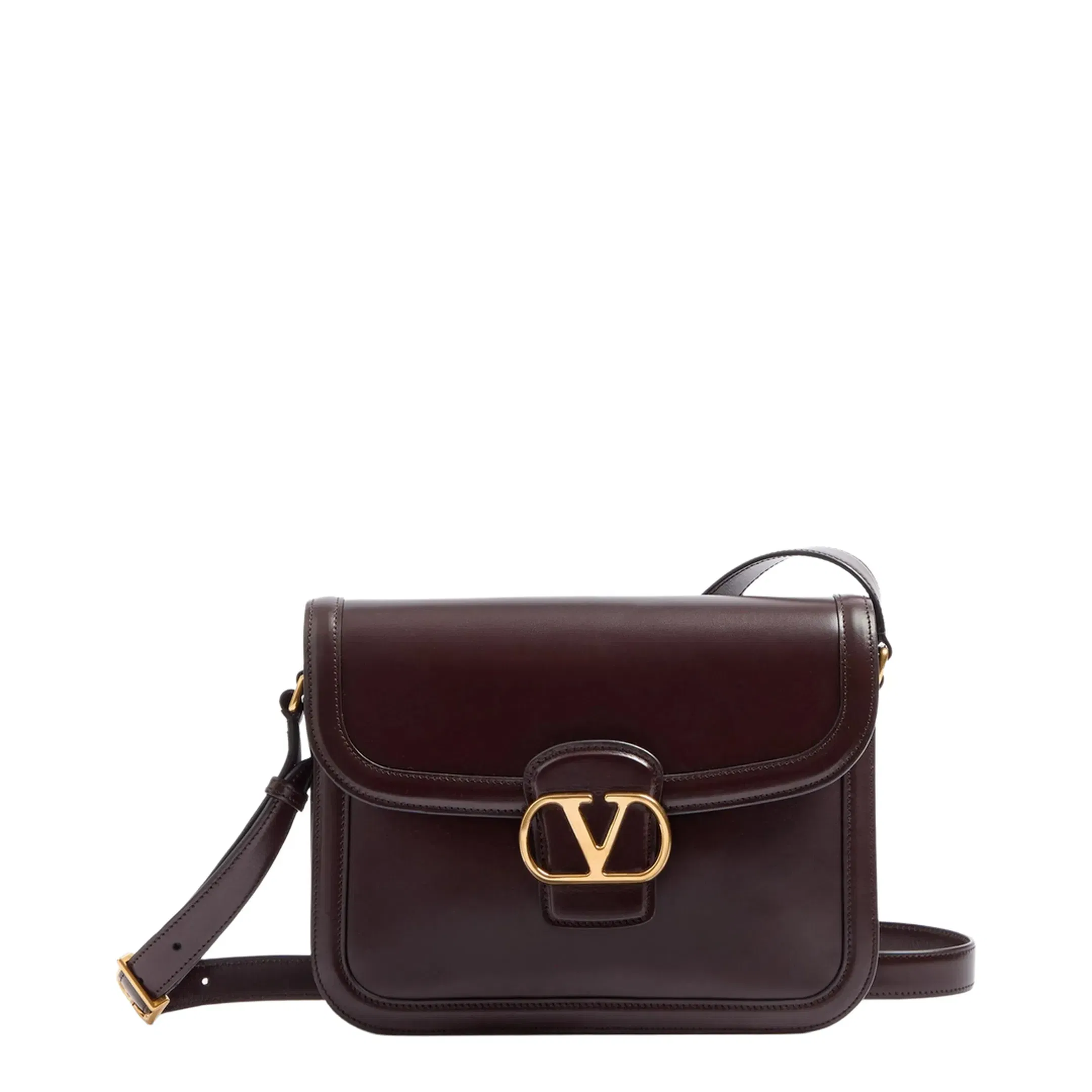 Dark Brown Leather 9to5 Shoulder Bag
