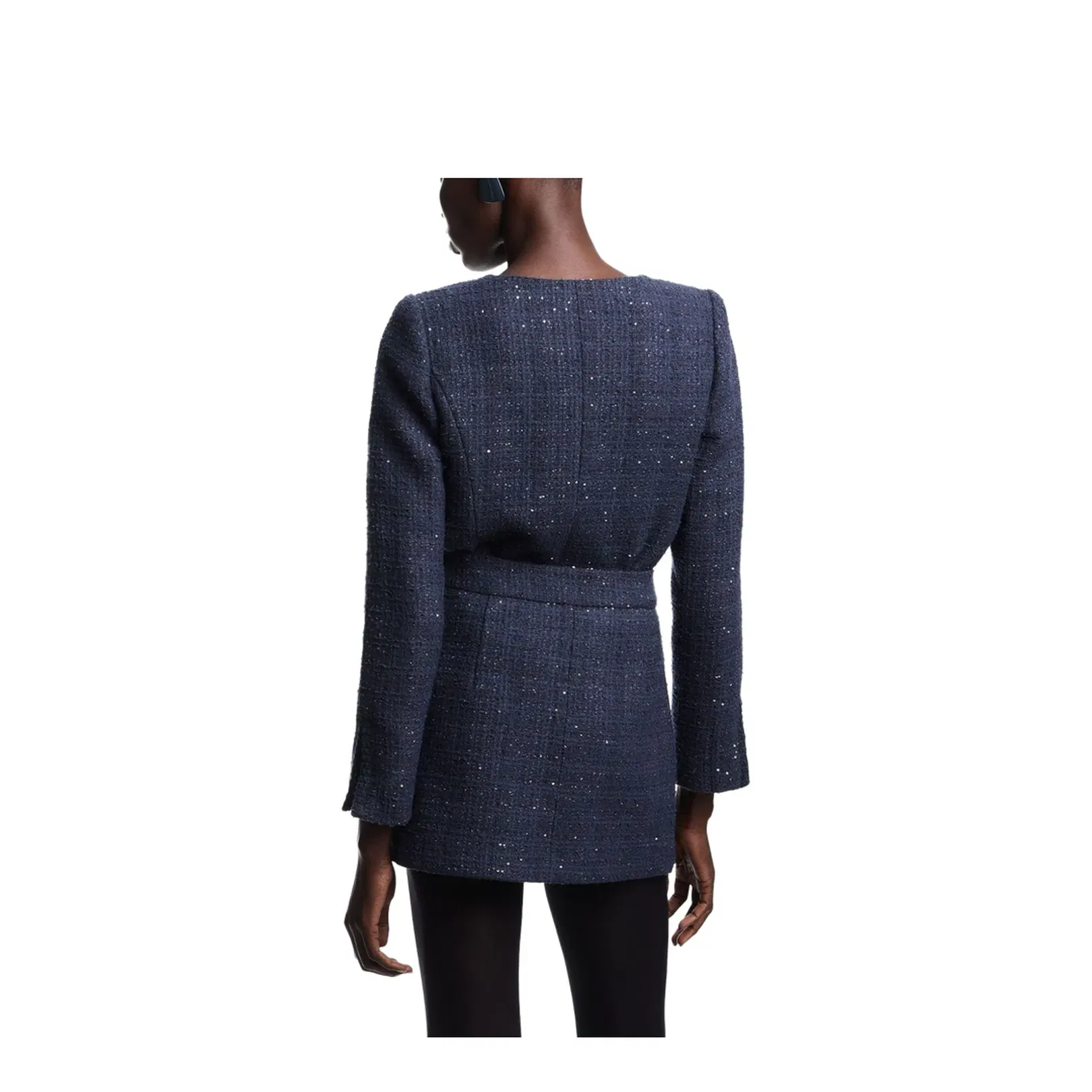 Wool Blend Mini Skirt