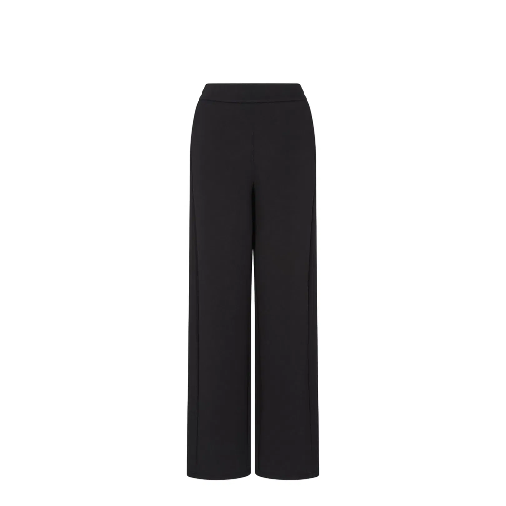 Double Jersey Trousers with an Elasticated Waist