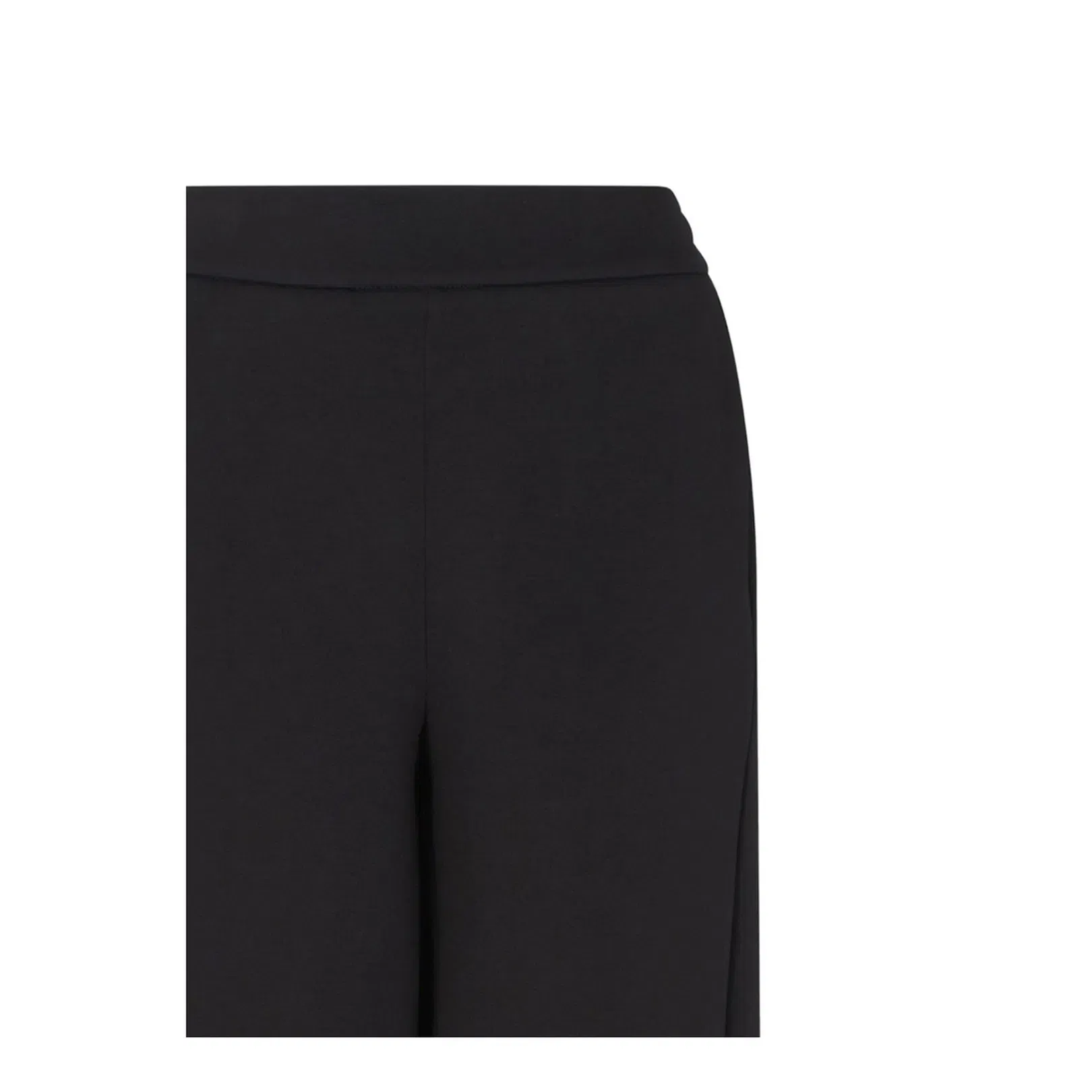Double Jersey Trousers with an Elasticated Waist