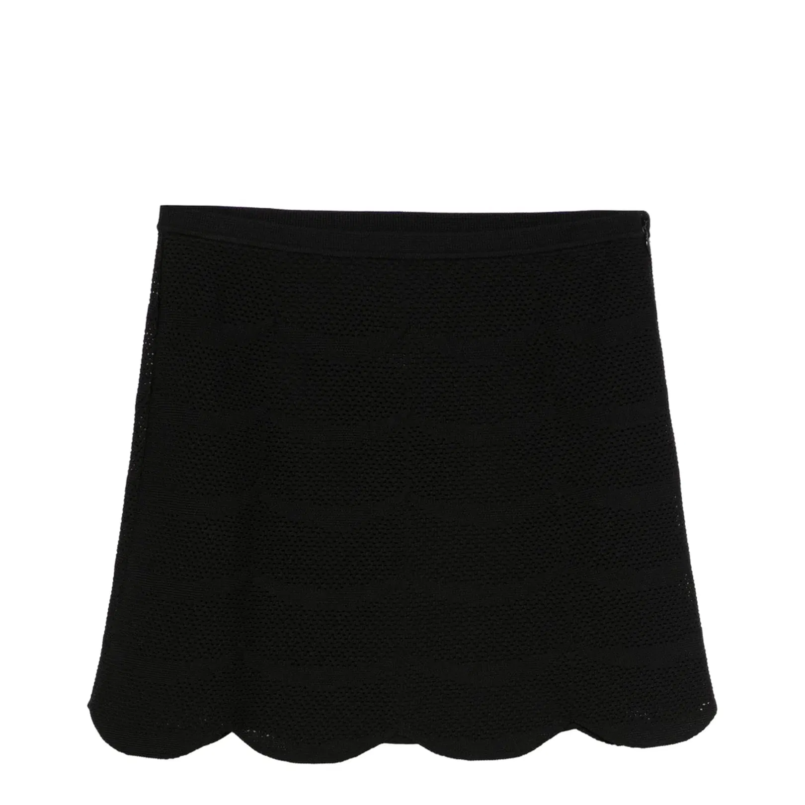 Silk and Cotton Mini Skirt