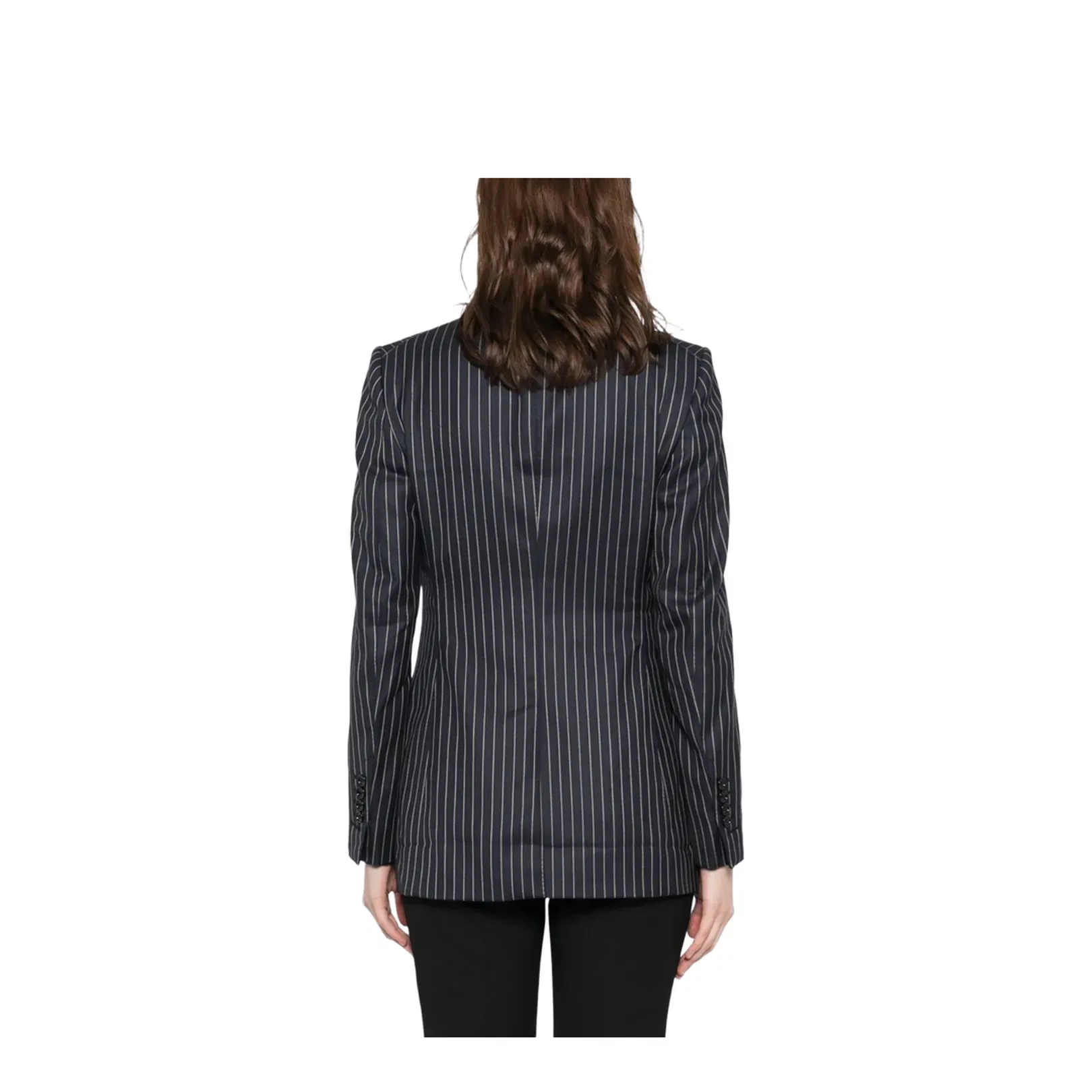 Single Breasted Wool Flannel Jacket