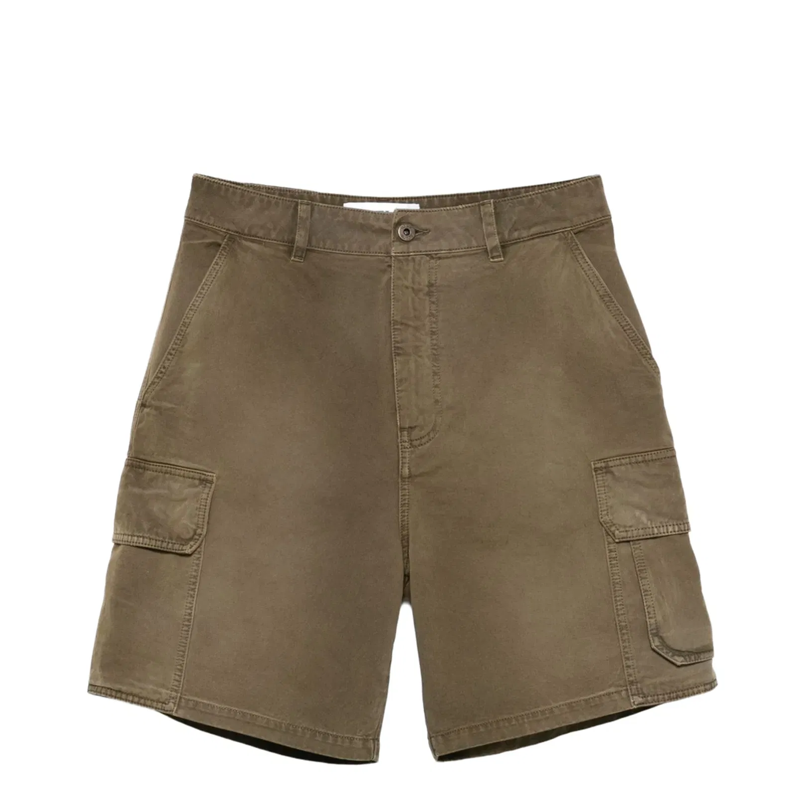 Cargo Shorts in Cotton Green