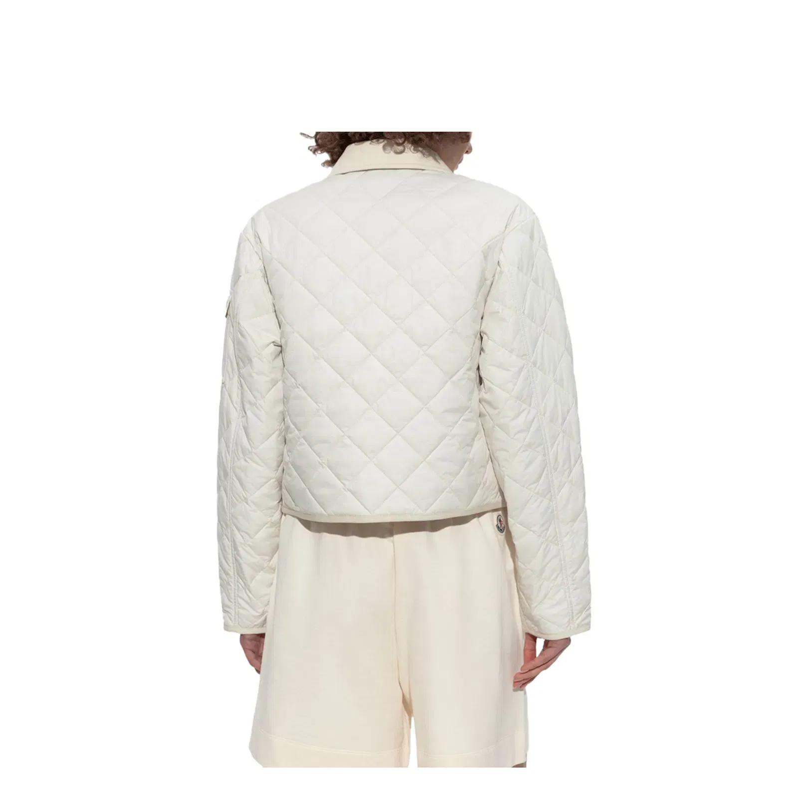 Chitre Diamond-Quilted Padded Shirt Jacket