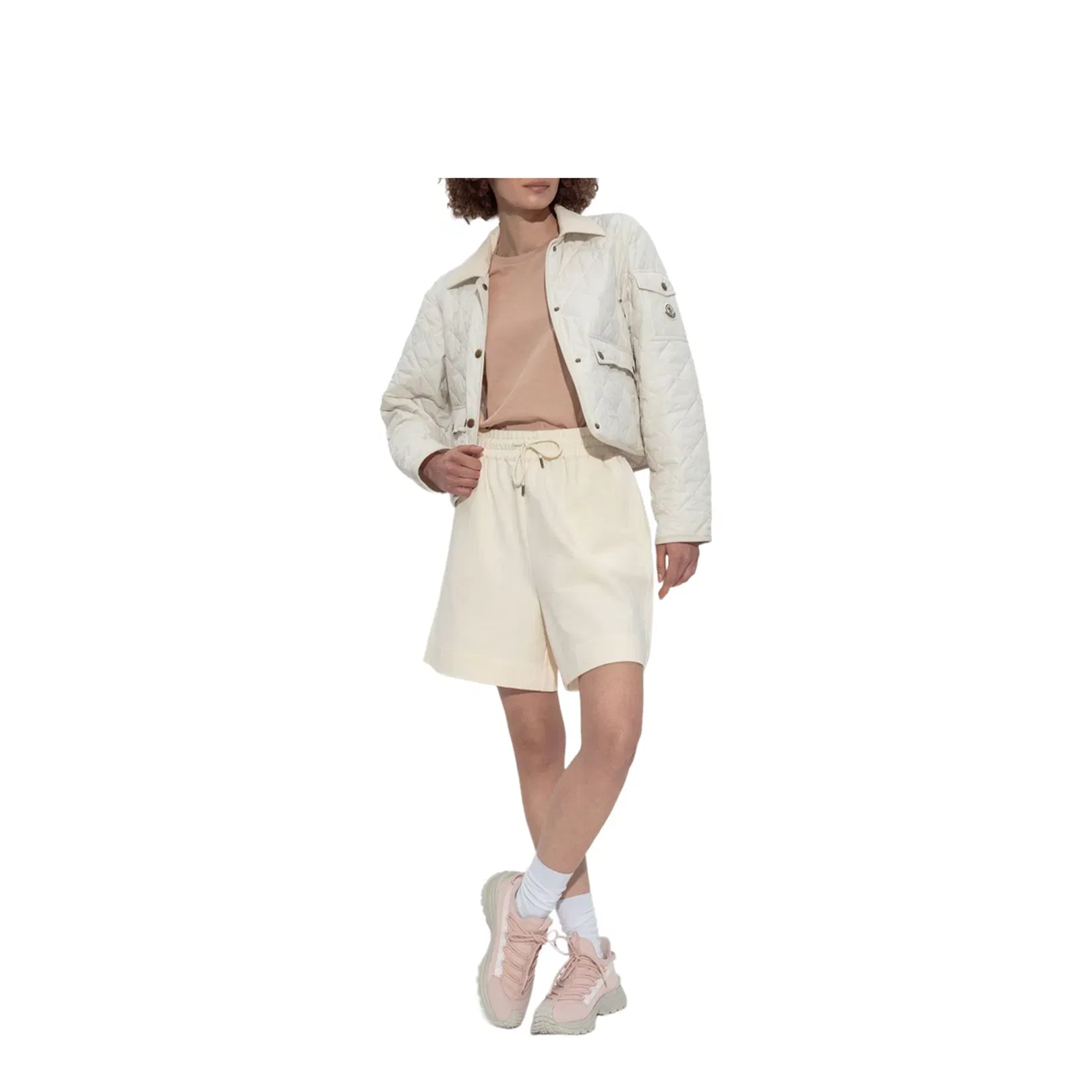 Chitre Diamond-Quilted Padded Shirt Jacket