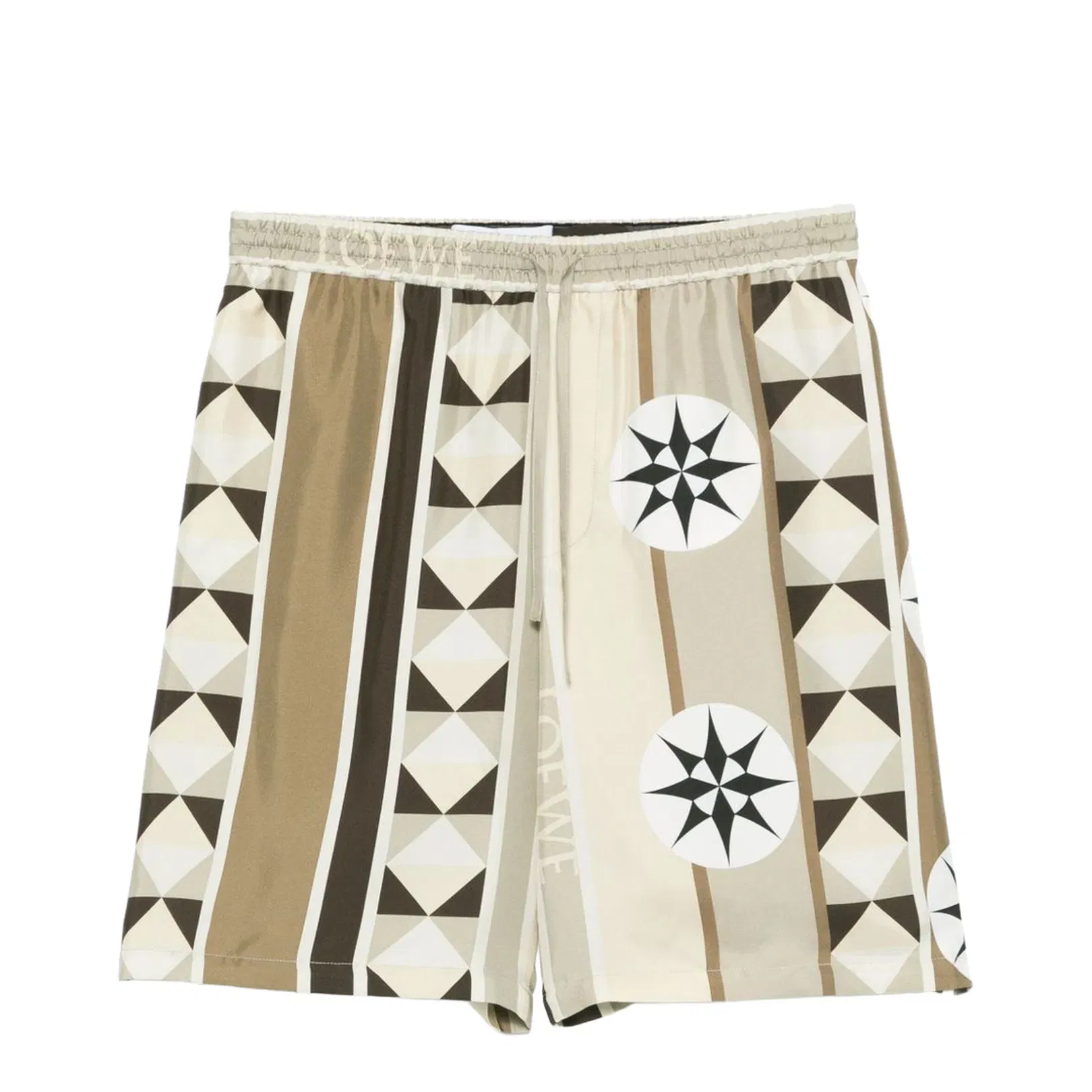 Shorts in Silk Multicolor