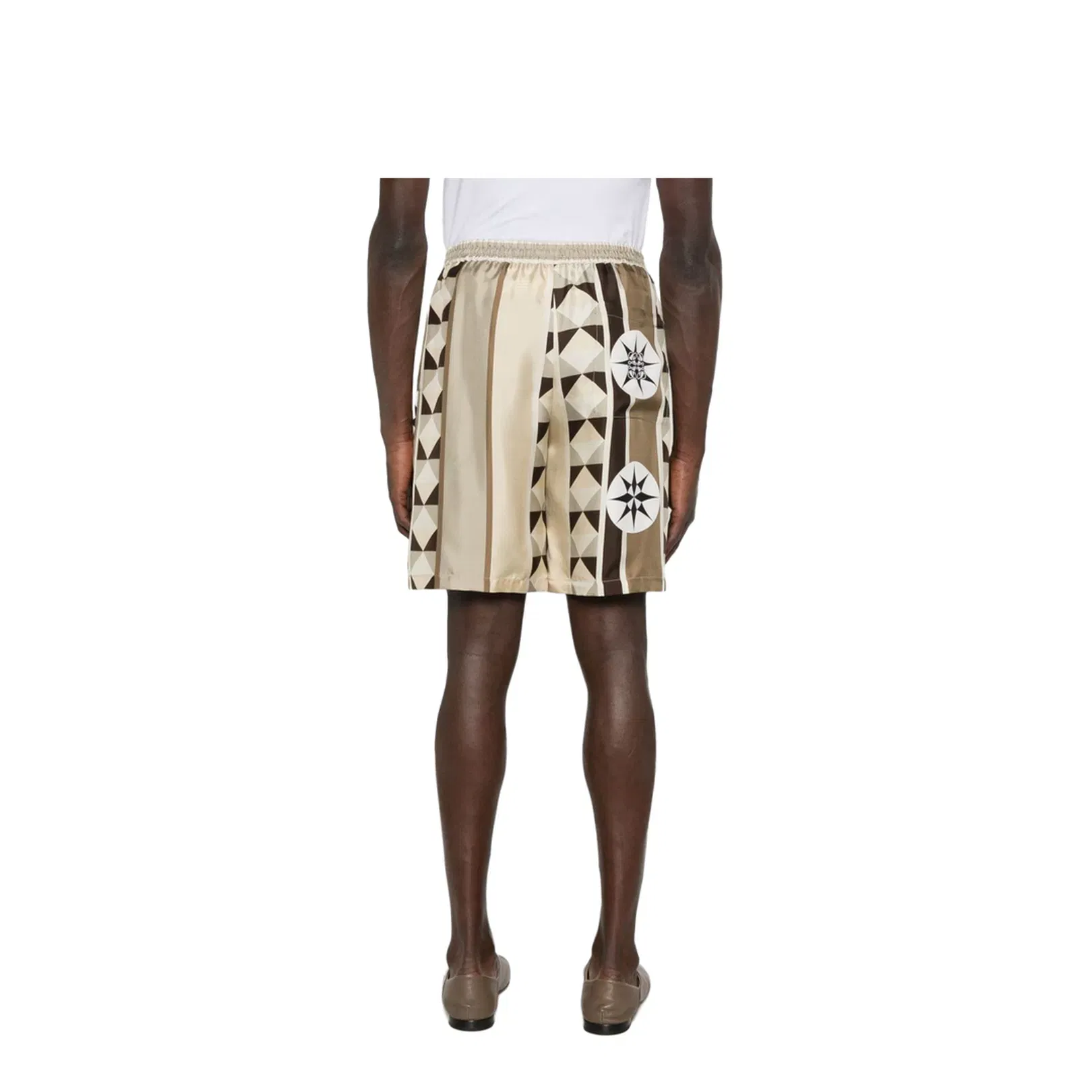 Shorts in Silk Multicolor