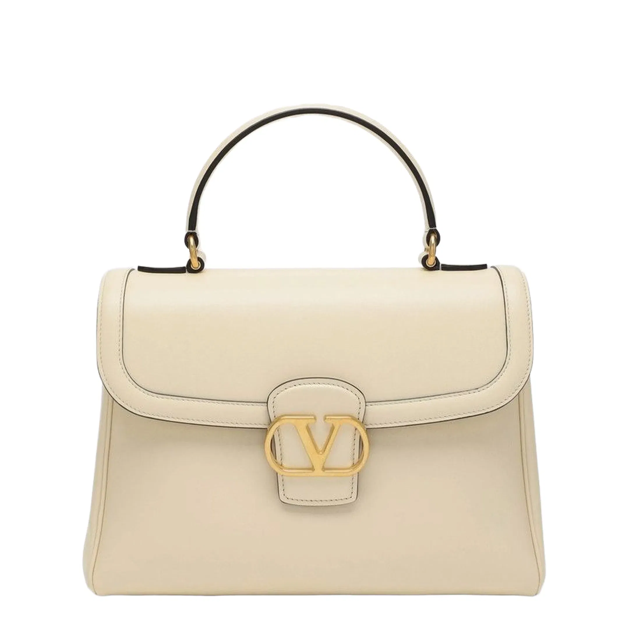 Large 9to5 Shoulder Bag in Butter Color
