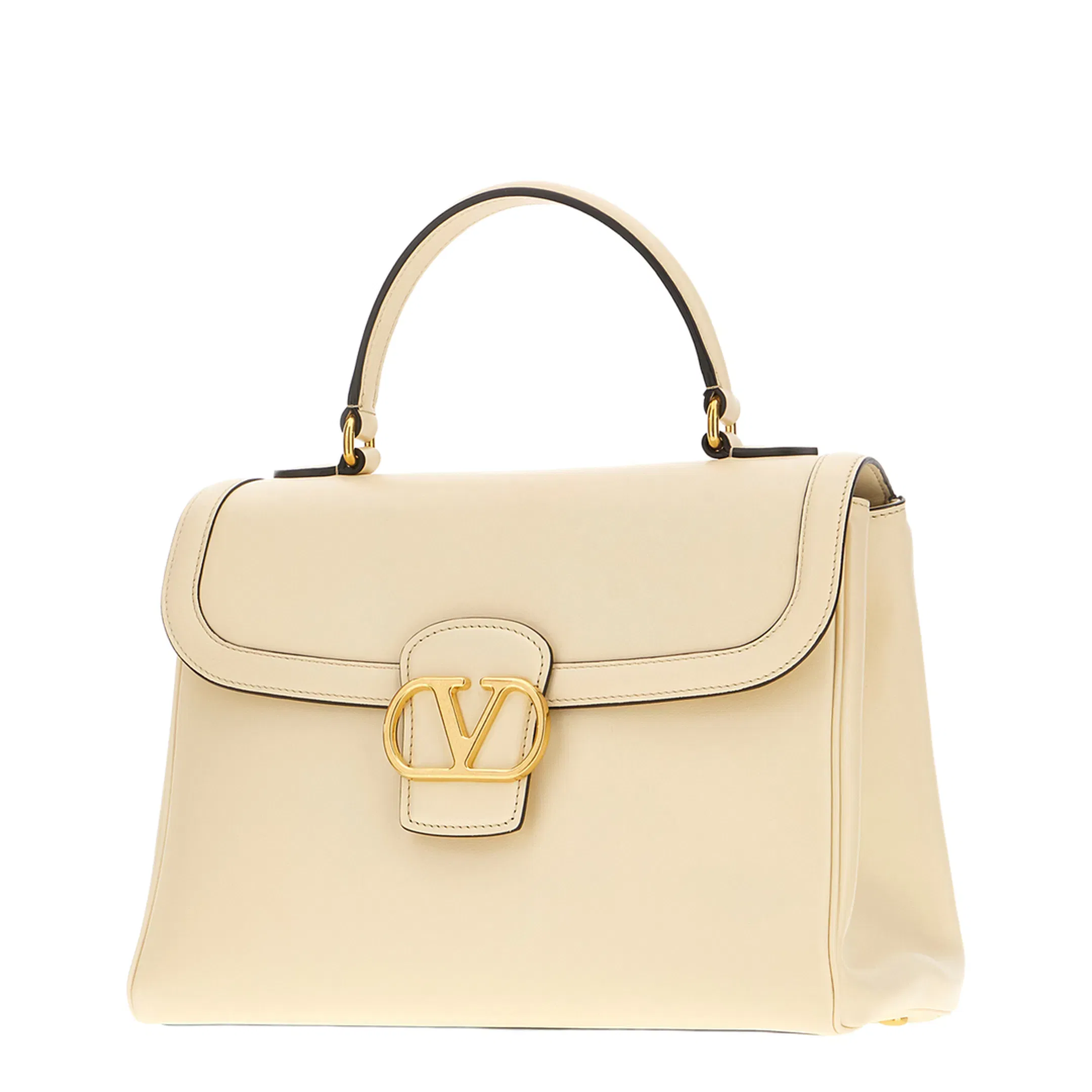 Large 9to5 Shoulder Bag in Butter Color