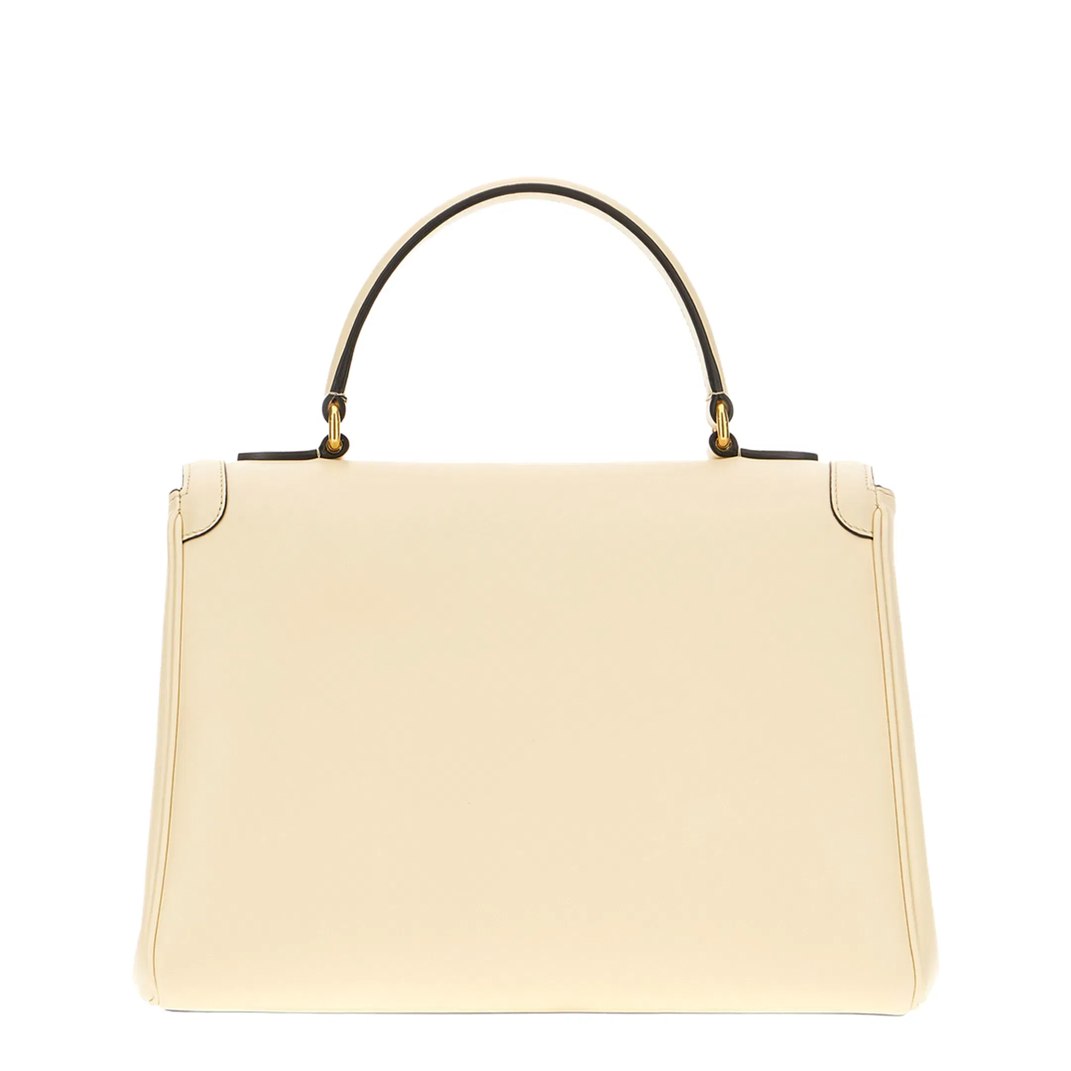 Large 9to5 Shoulder Bag in Butter Color