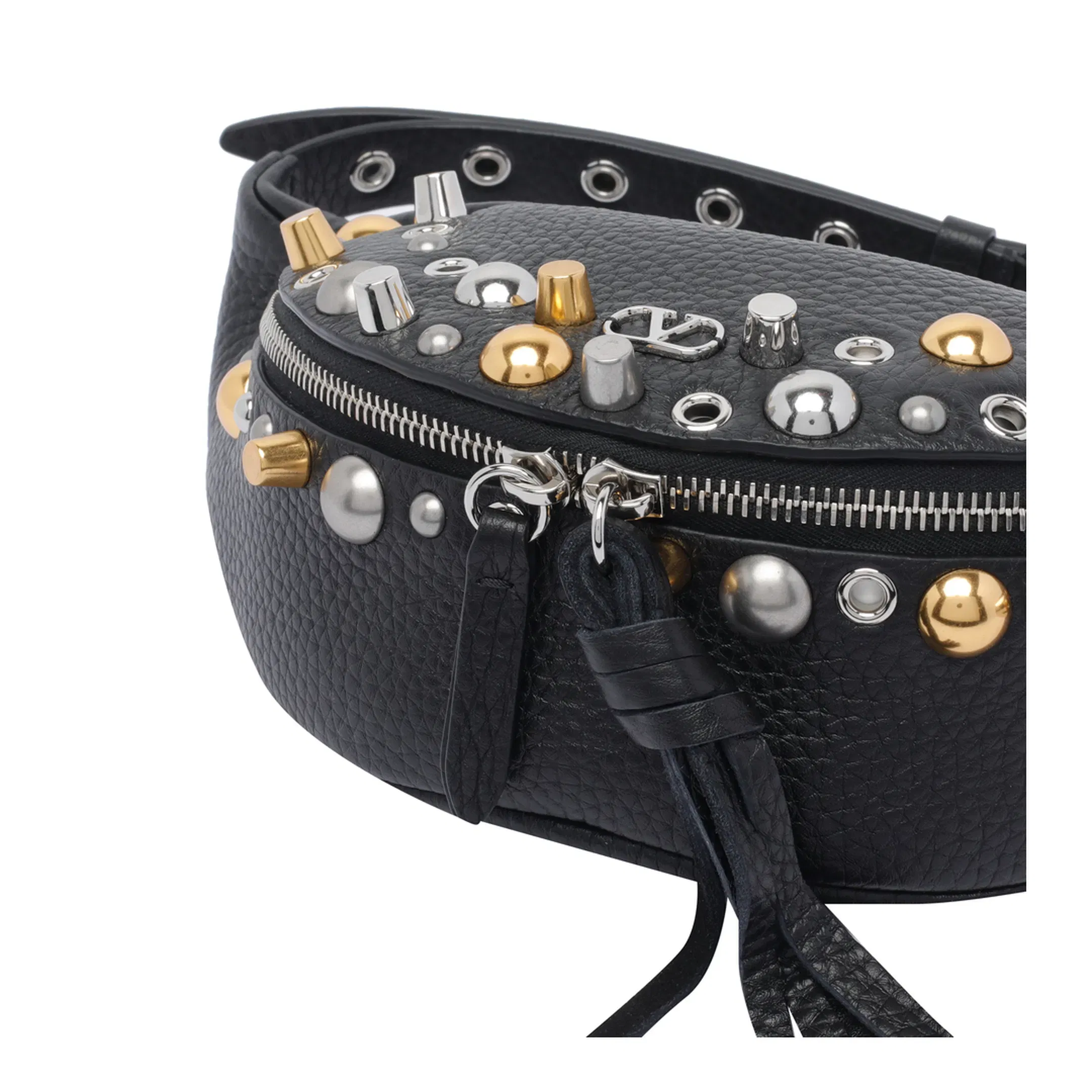 Zip Closure Adjustable Strap Bag