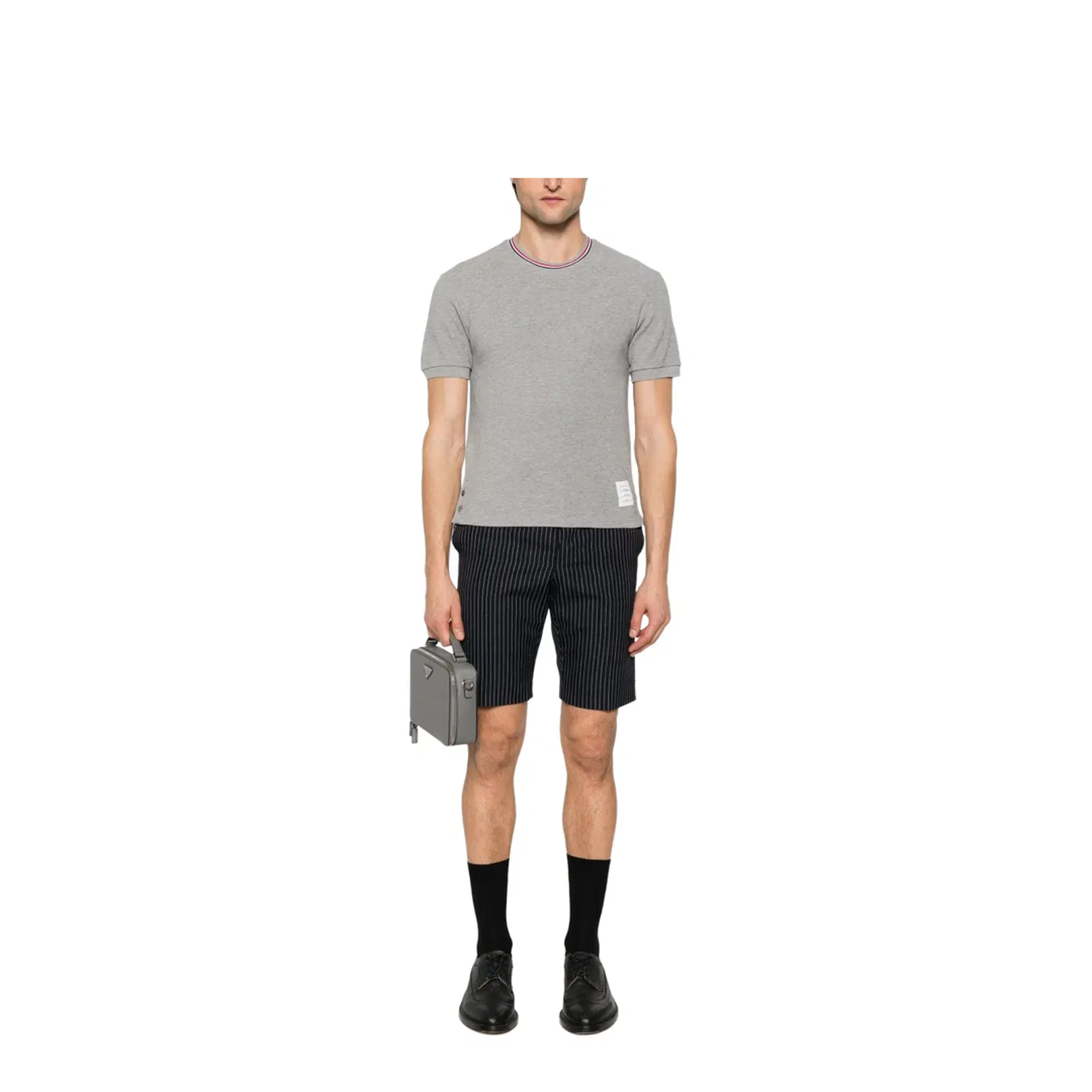 Cotton Waffle Rib Cuff T-Shirt