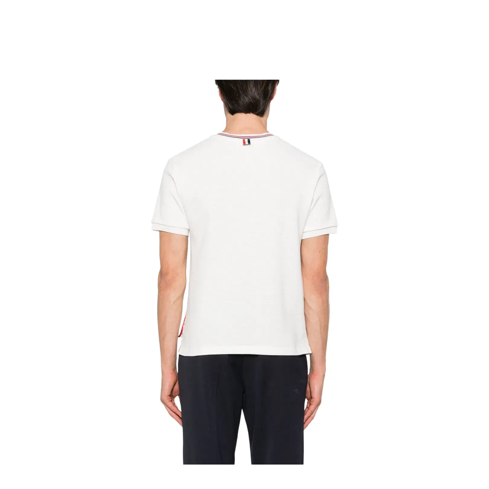 Cotton Waffle Rib Cuff T-Shirt