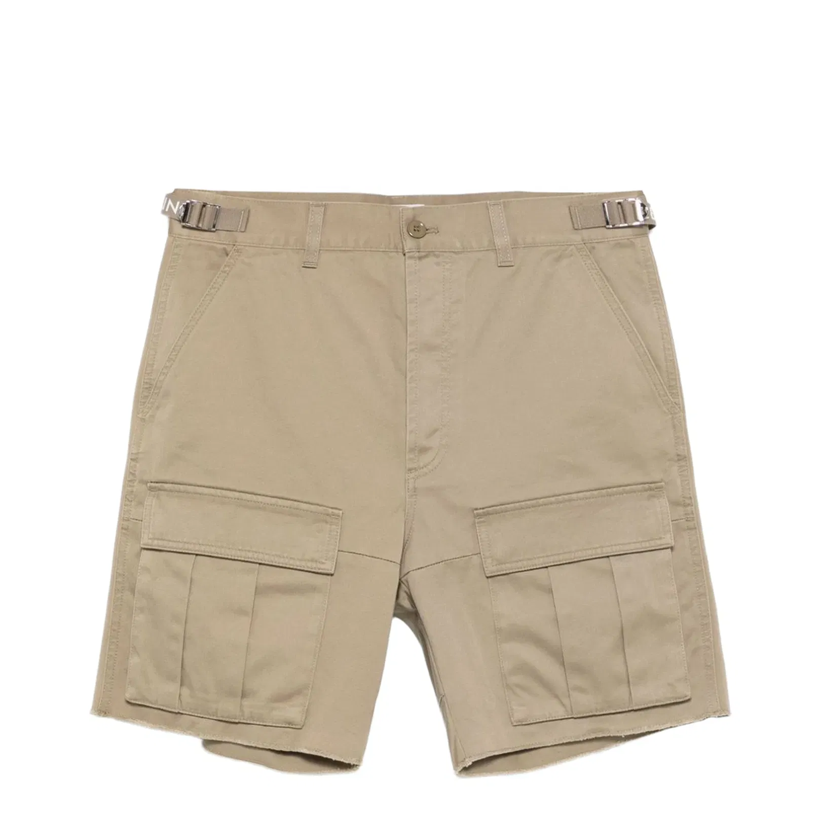 Beige cargo shorts