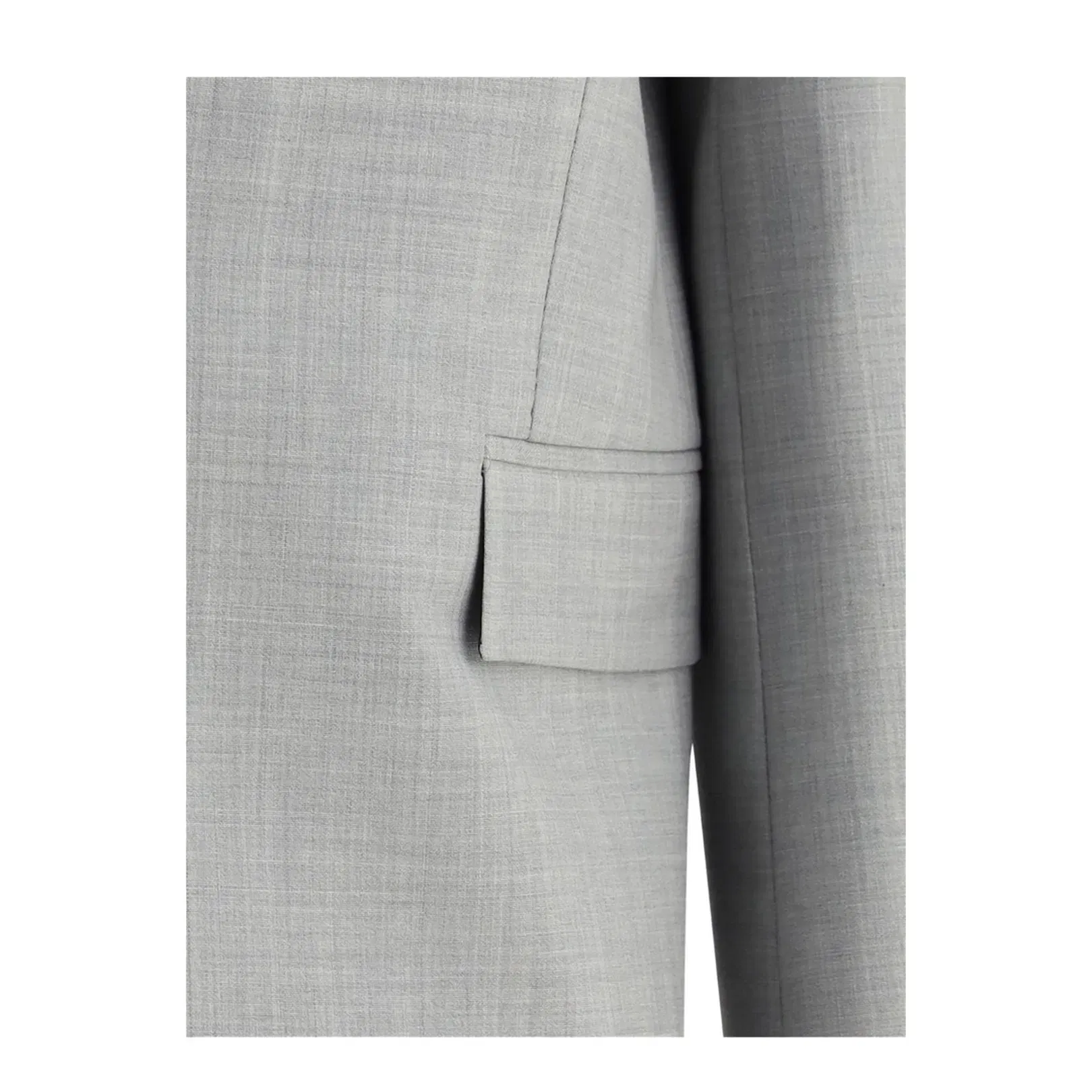 Jacket in Wool Grey
