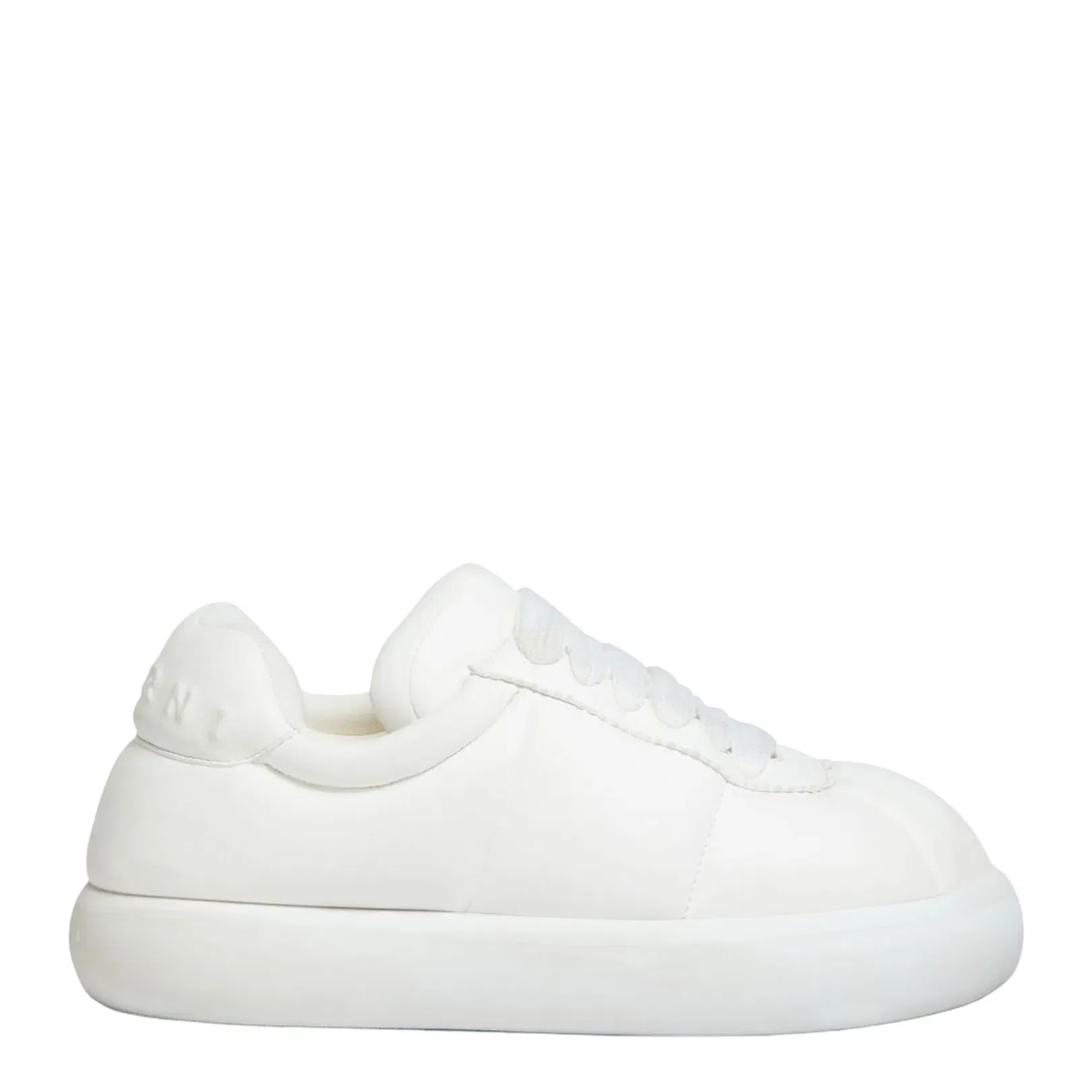 White Leather BigFoot 2.0 Sneaker