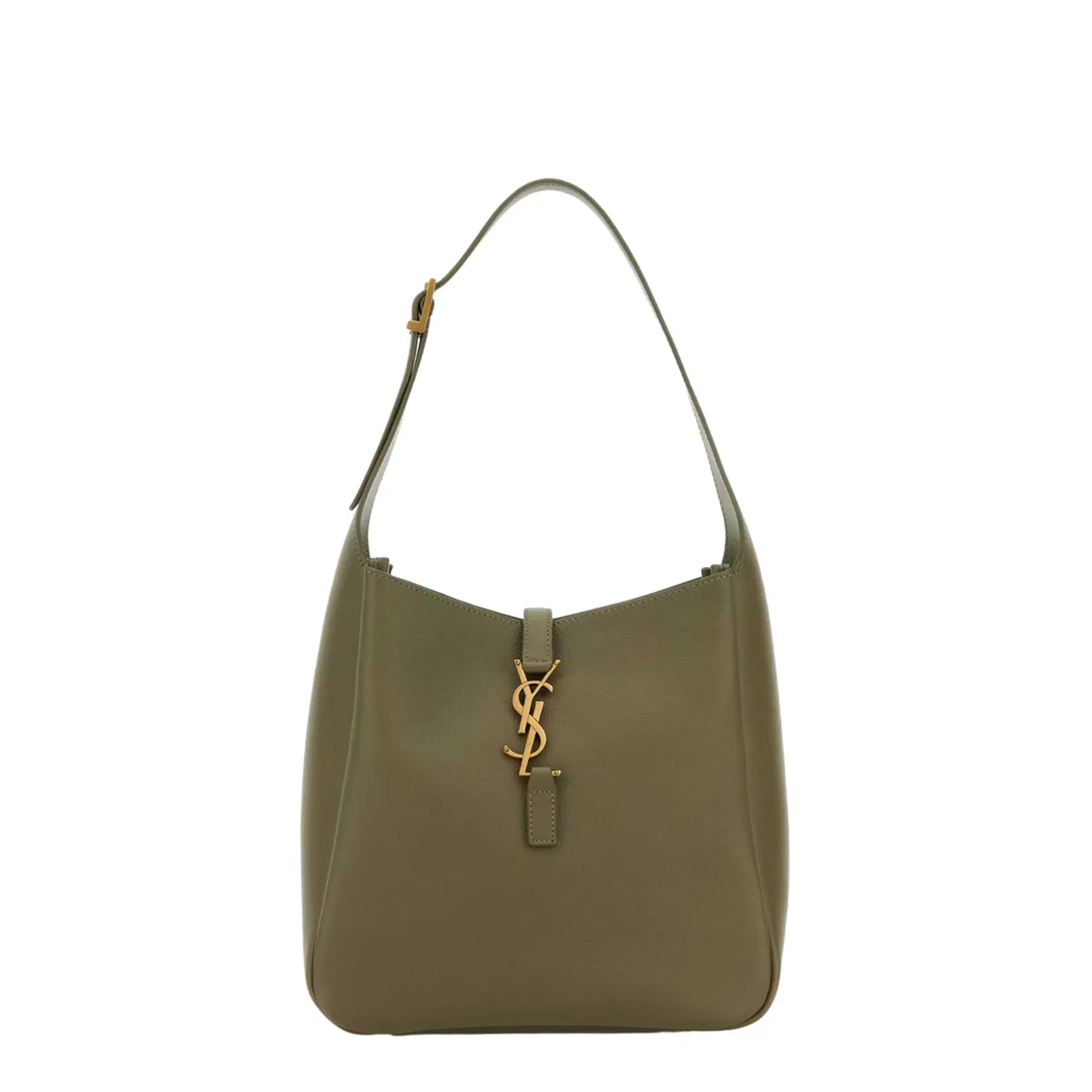 Le 5 à 7 Small Leather Shoulder Bags - Olive Green