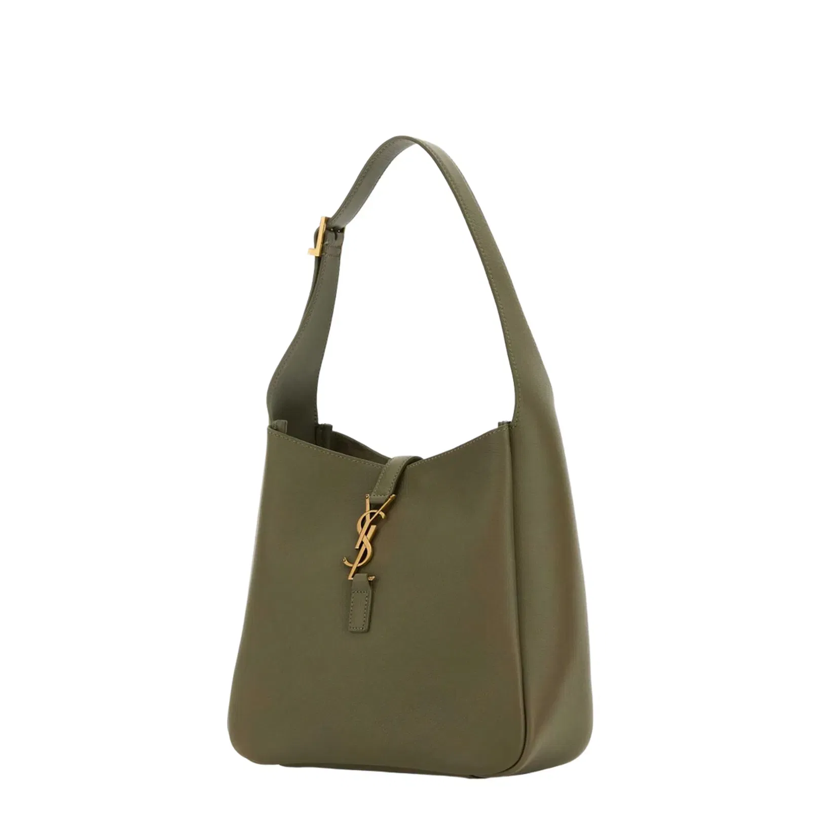 Le 5 à 7 Small Leather Shoulder Bags - Olive Green