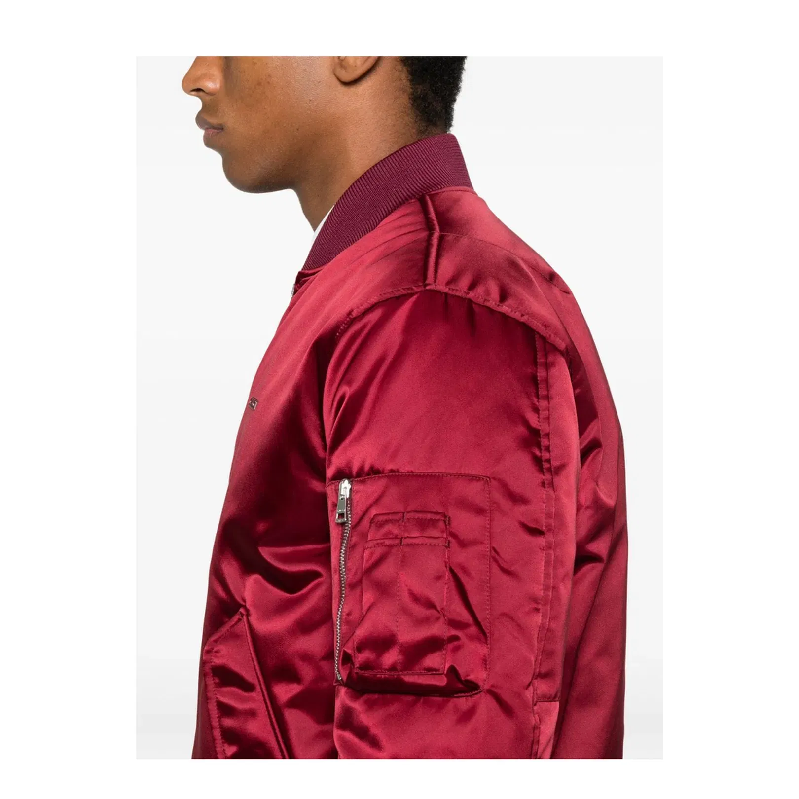 Nylon Bomber Jacket