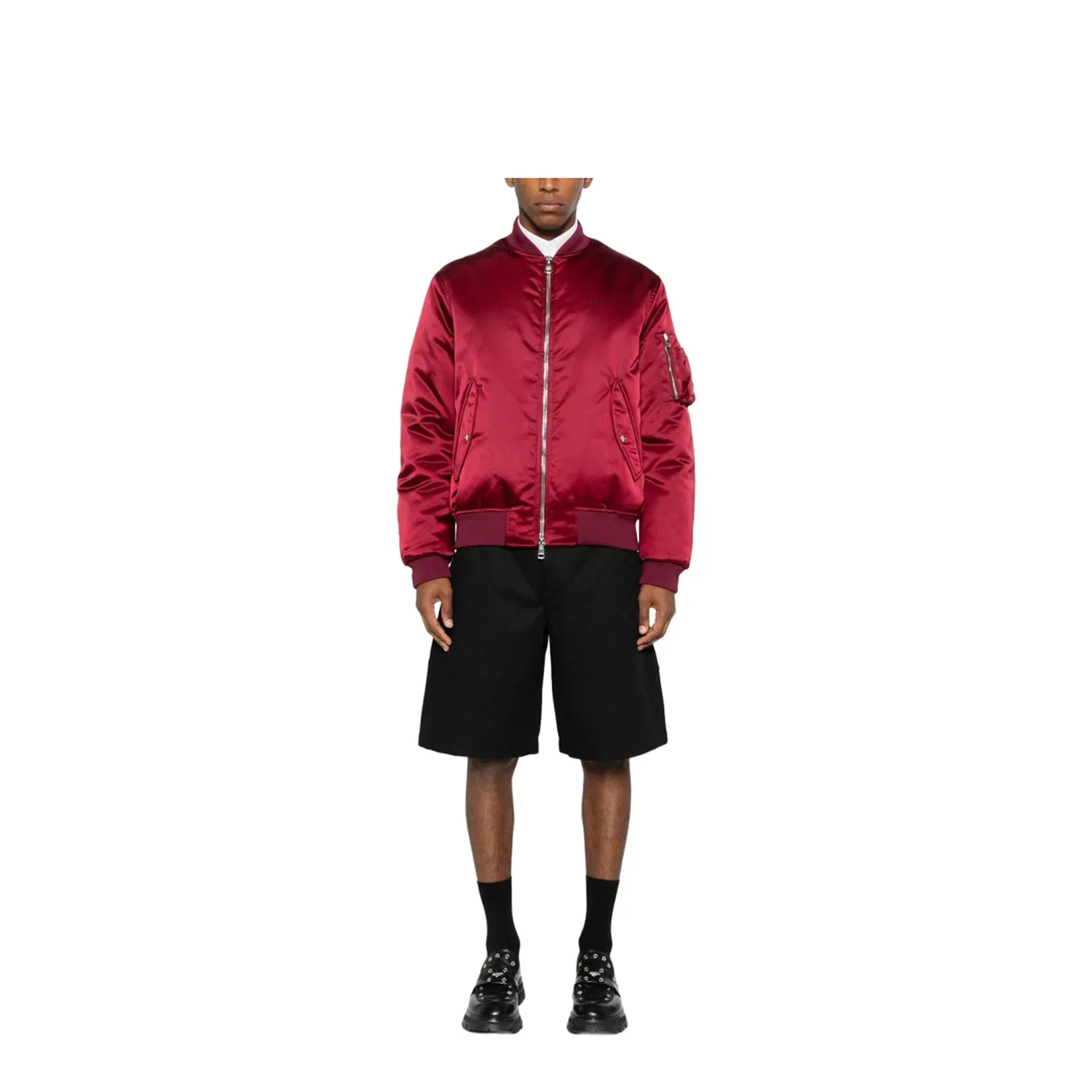 Nylon Bomber Jacket