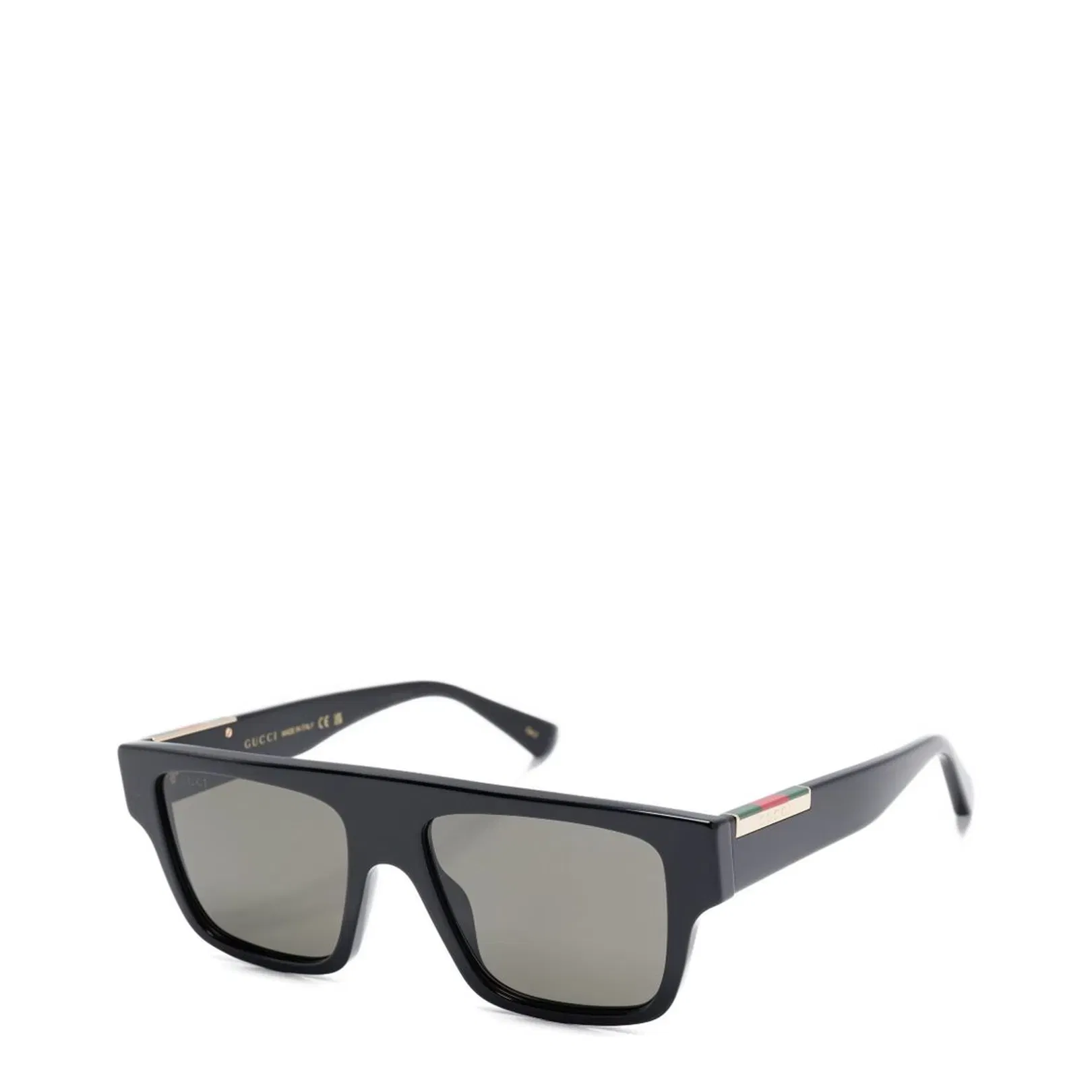 Rectangular Frame Sunglasses in Black