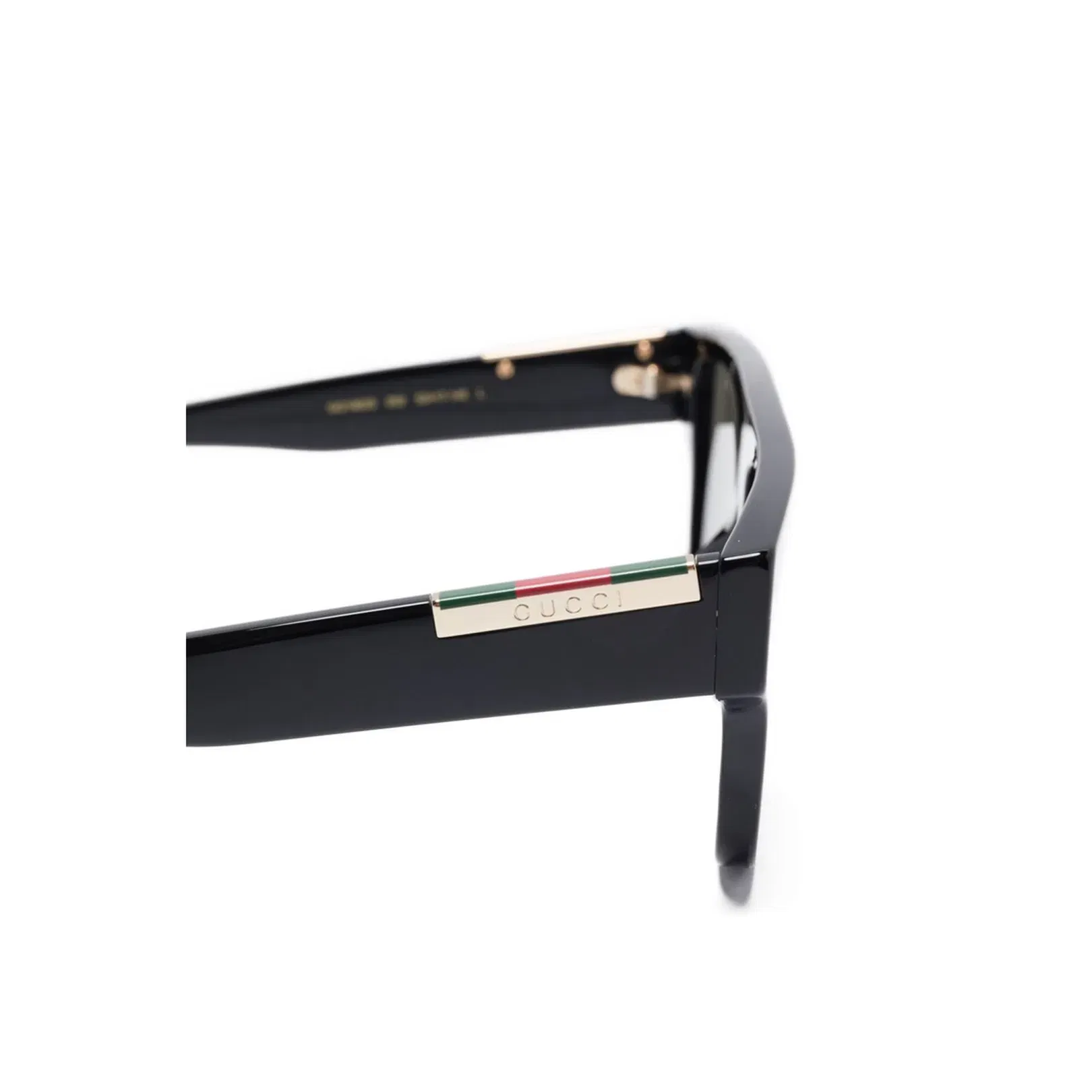 Rectangular Frame Sunglasses in Black