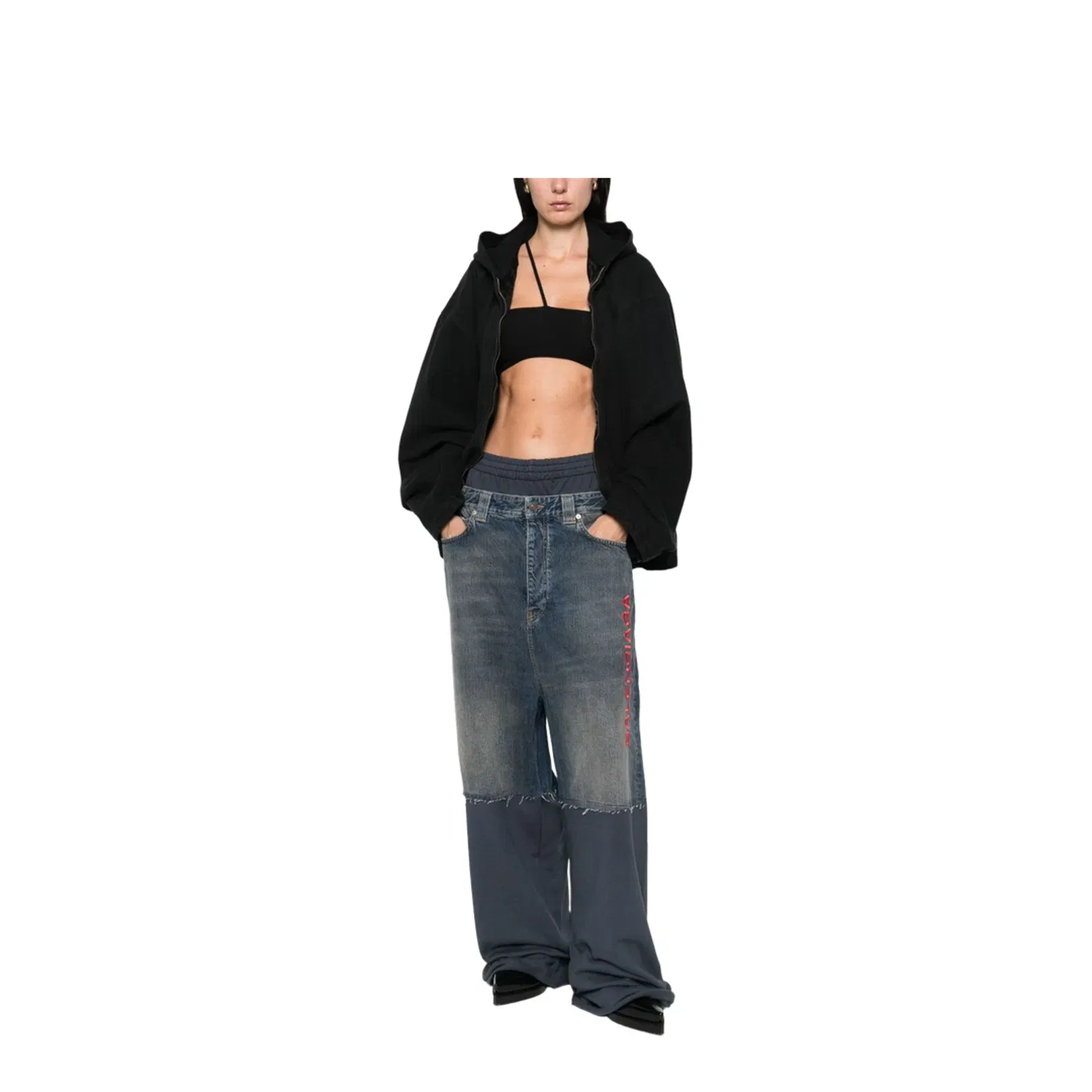 Hooded Jacket Black