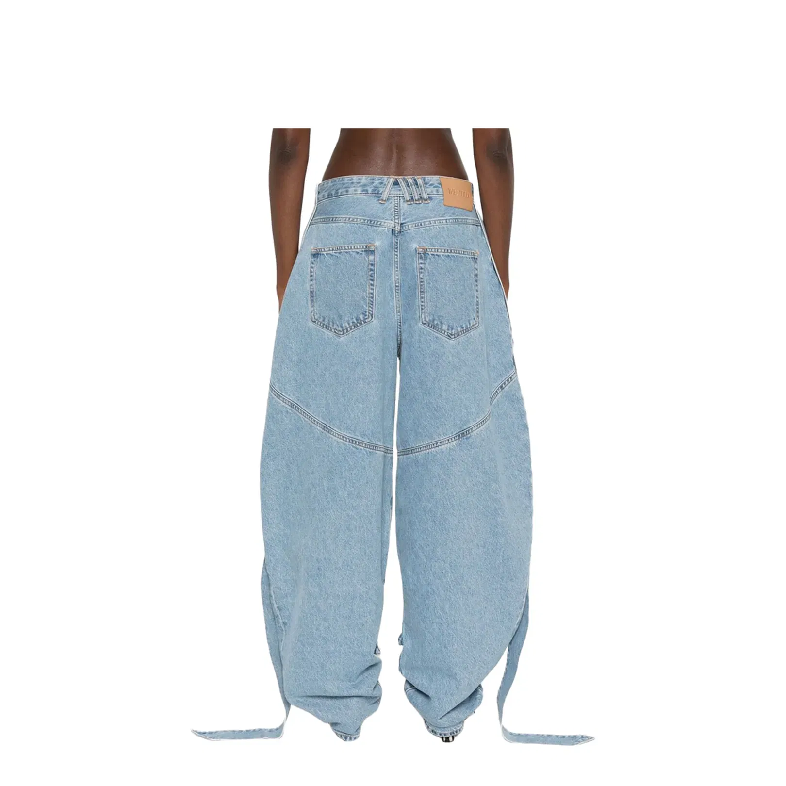 Light Blue Denim Classic Five Pockets Pants
