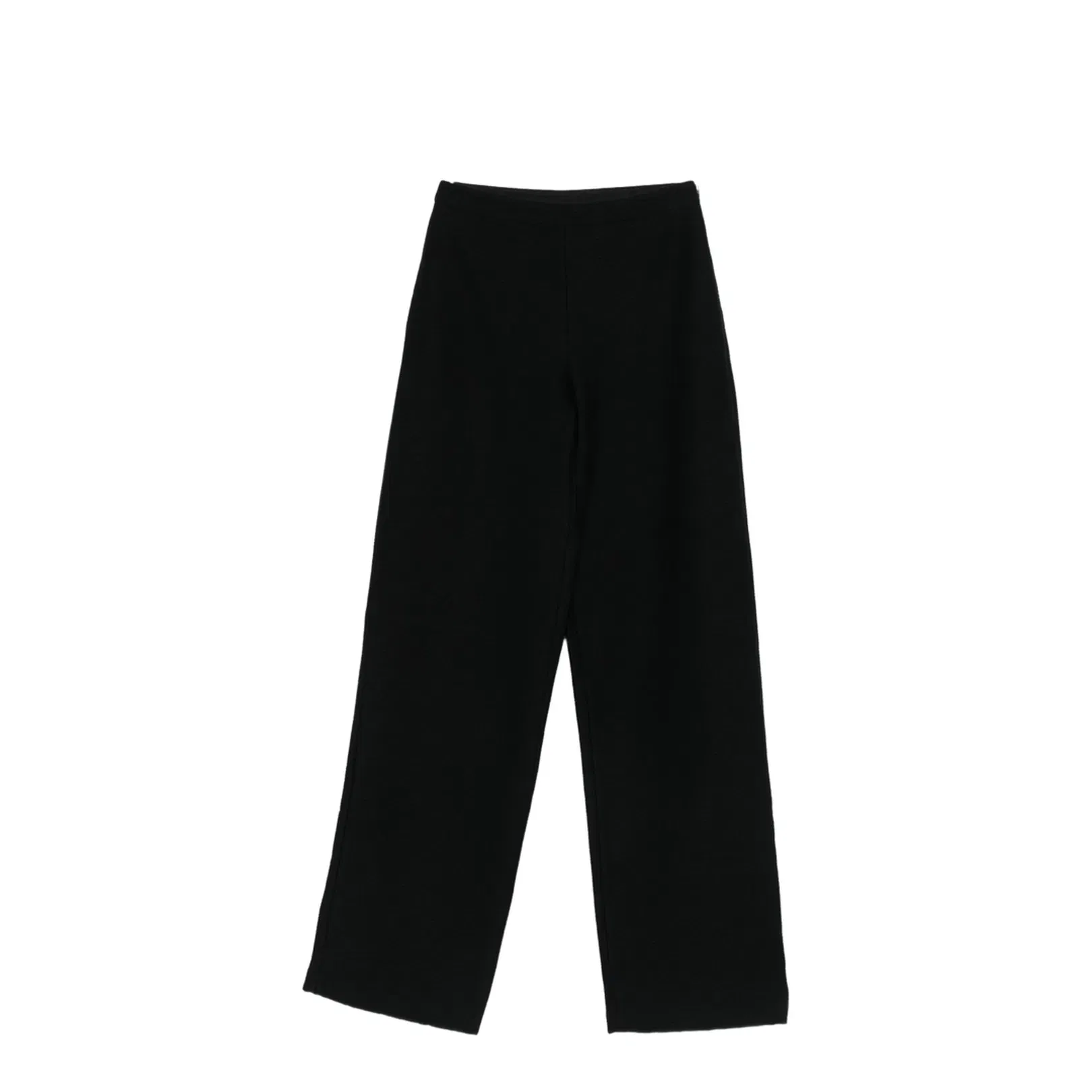 Embossed Textured Jersey Palazzo Trousers