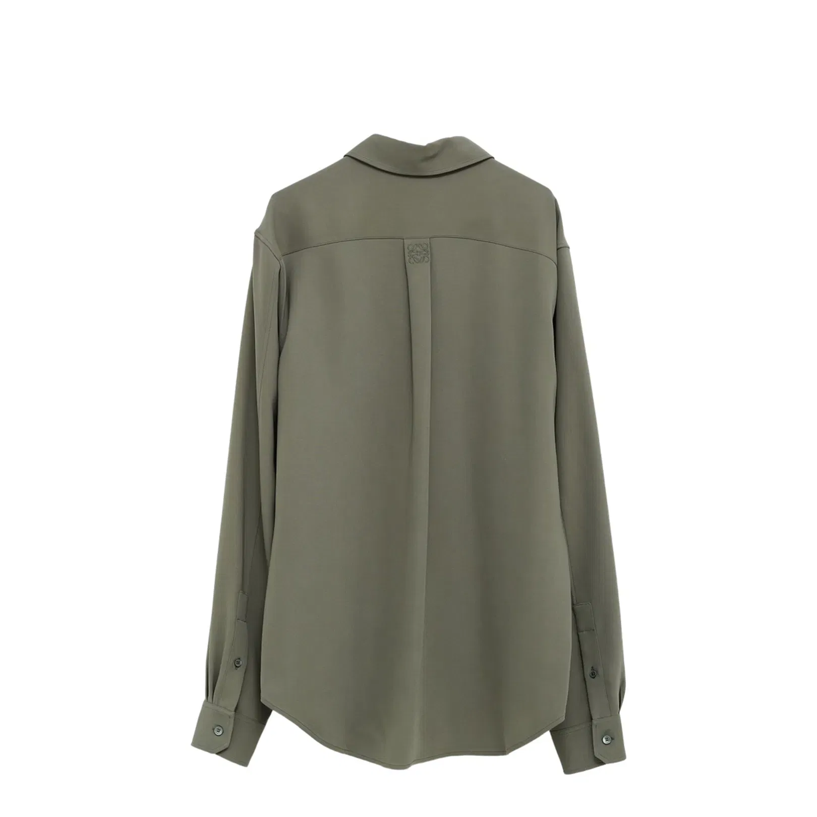 Shirt in Viscose Blend Green