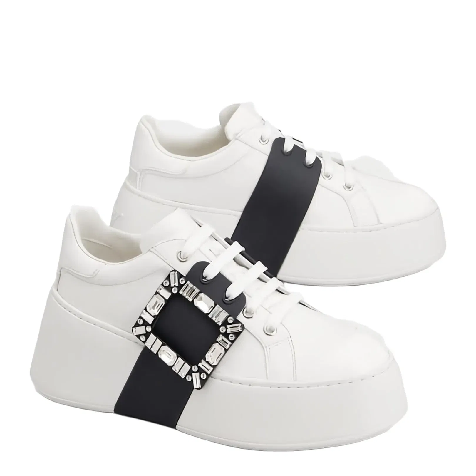 Skate Sneakers in Leather