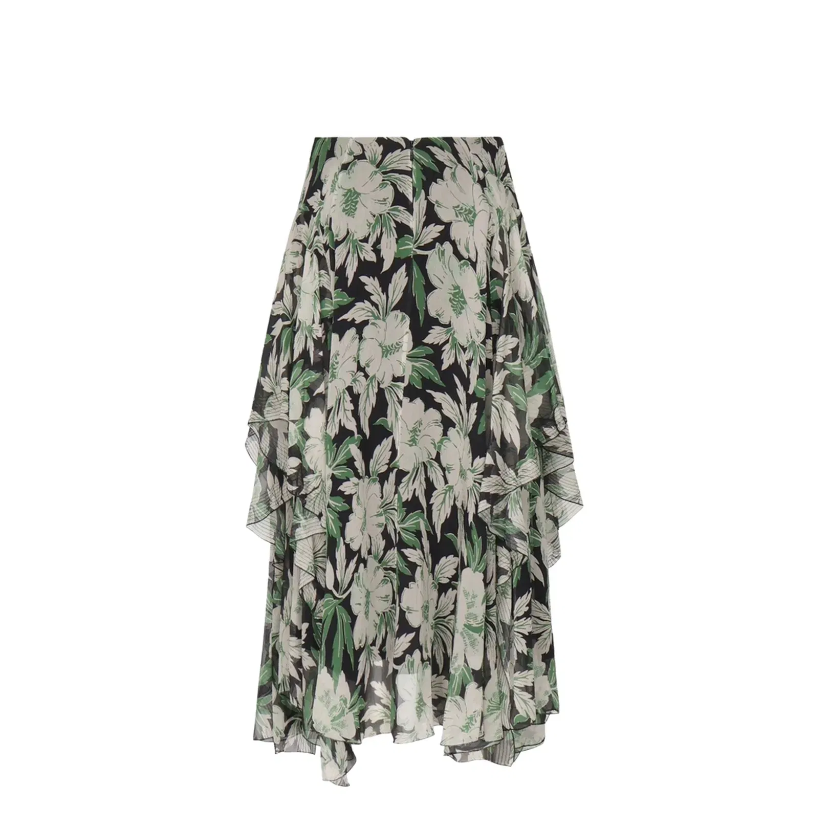 Skirt in Silk Multicolor