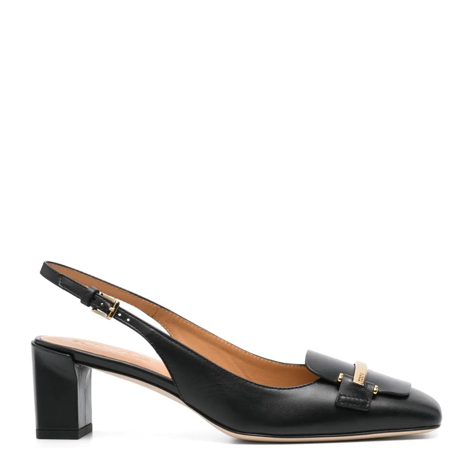 Slingback Pumps in Leather