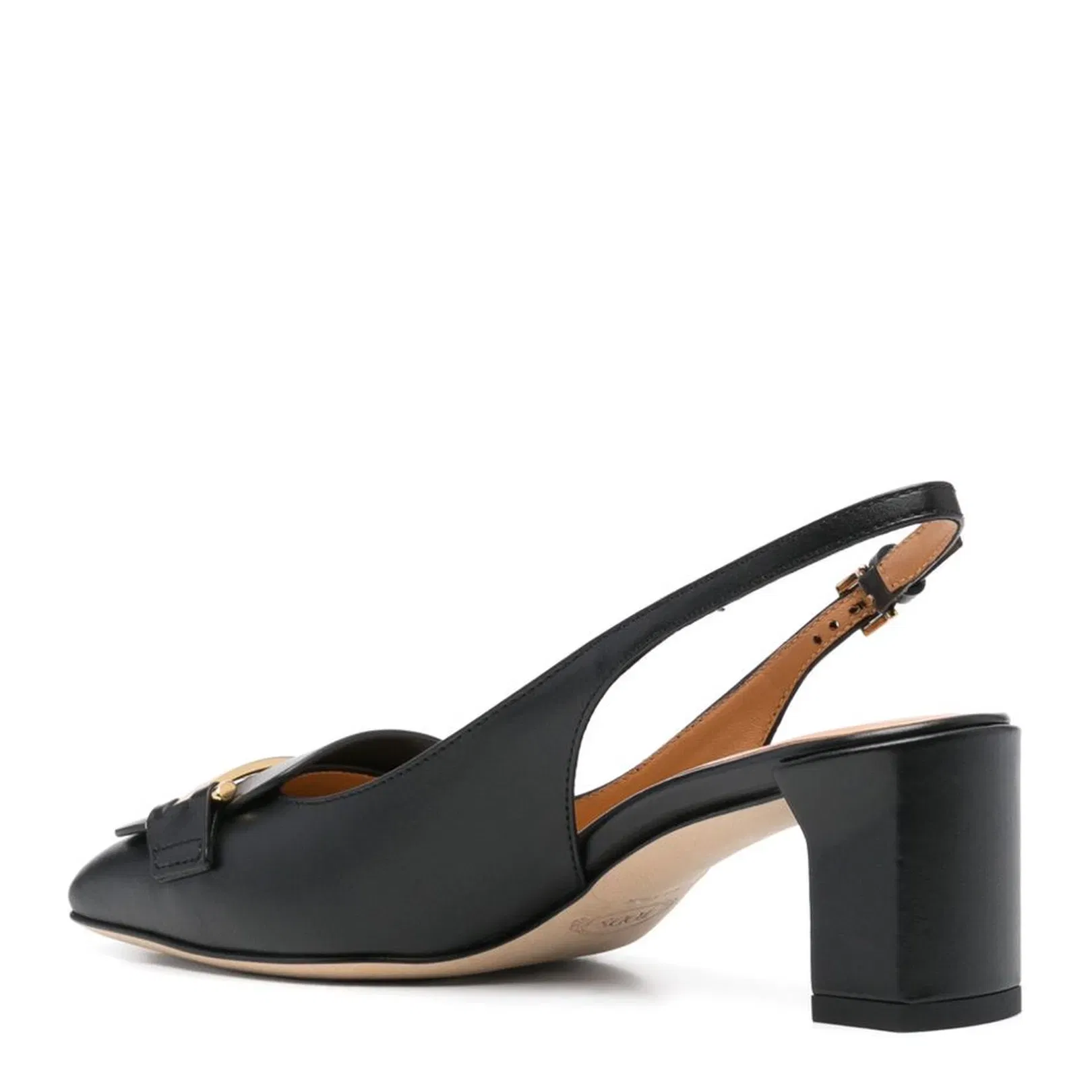Slingback Pumps in Leather