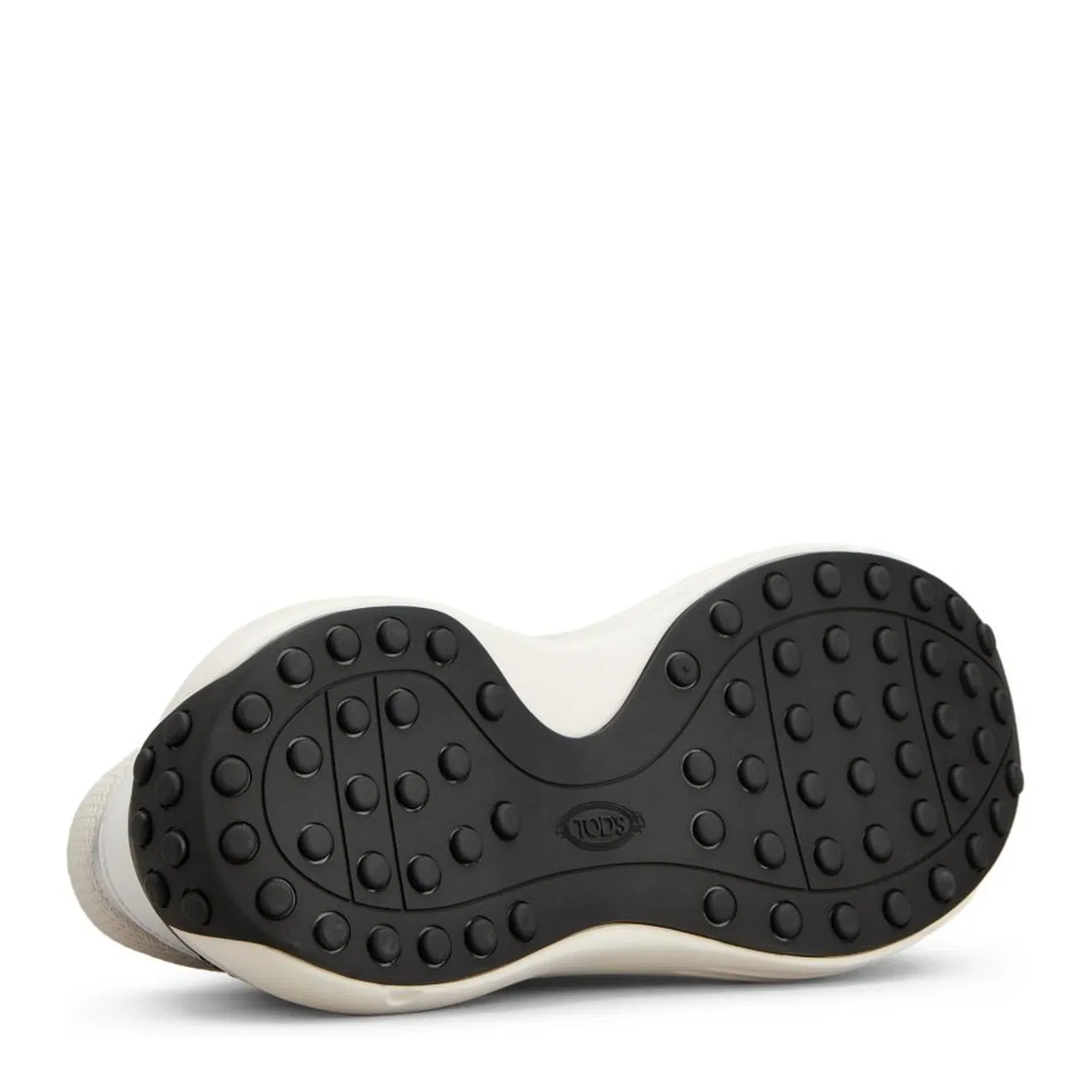 Sneakers in Leather and Fabric