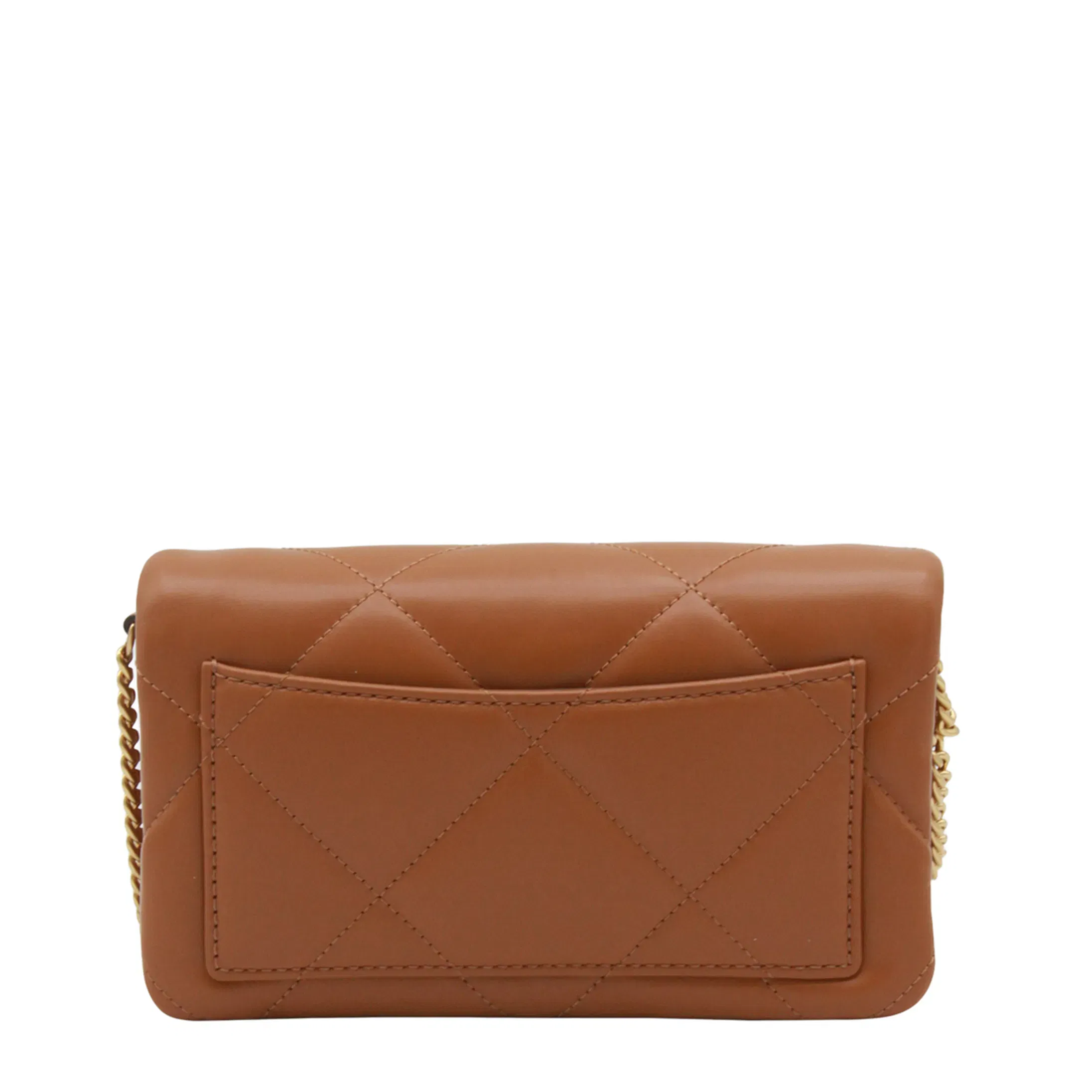 Classic Chestnut Leather Kira Crossbody Bag