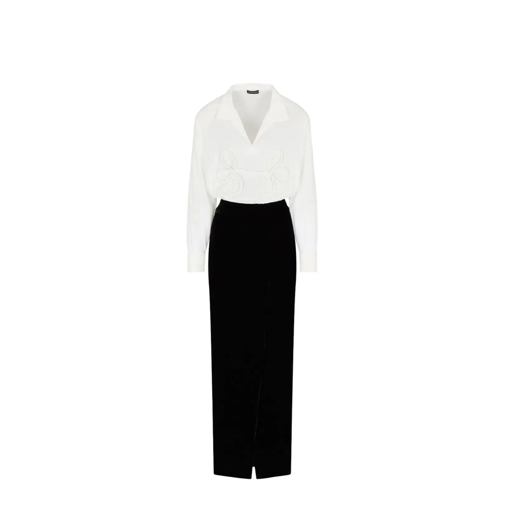 Off-White Velvet Skirt