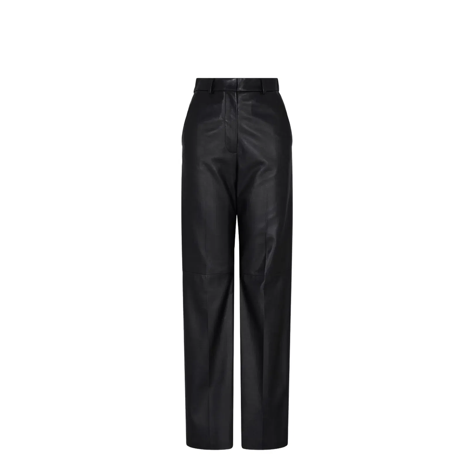 Flared Leg High Waist Trousers
