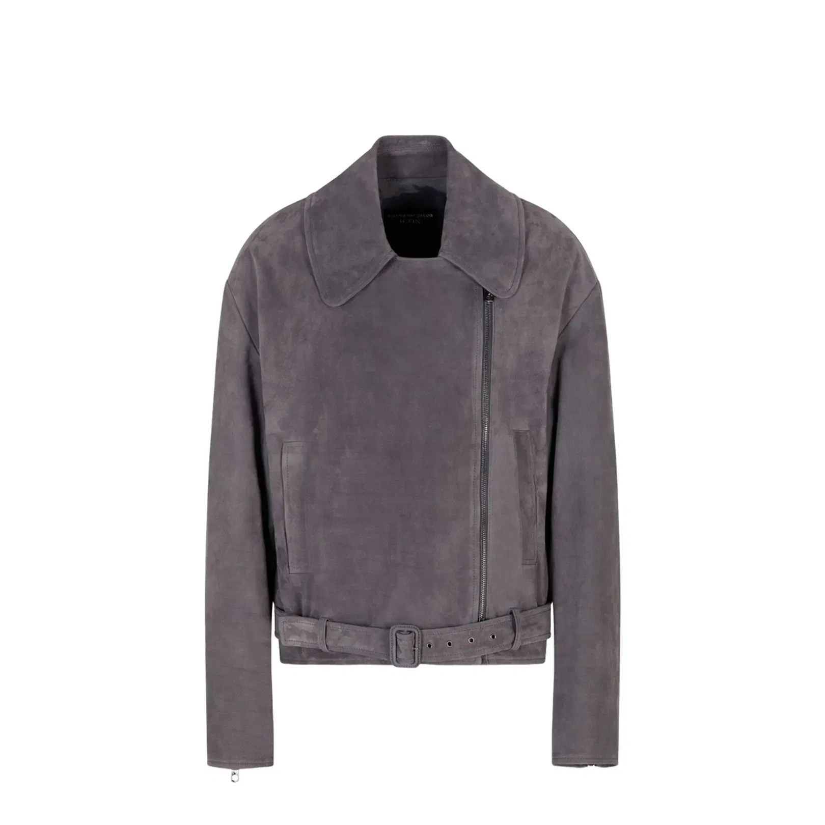 Icon Nubuck Calf Leather Biker Jacket