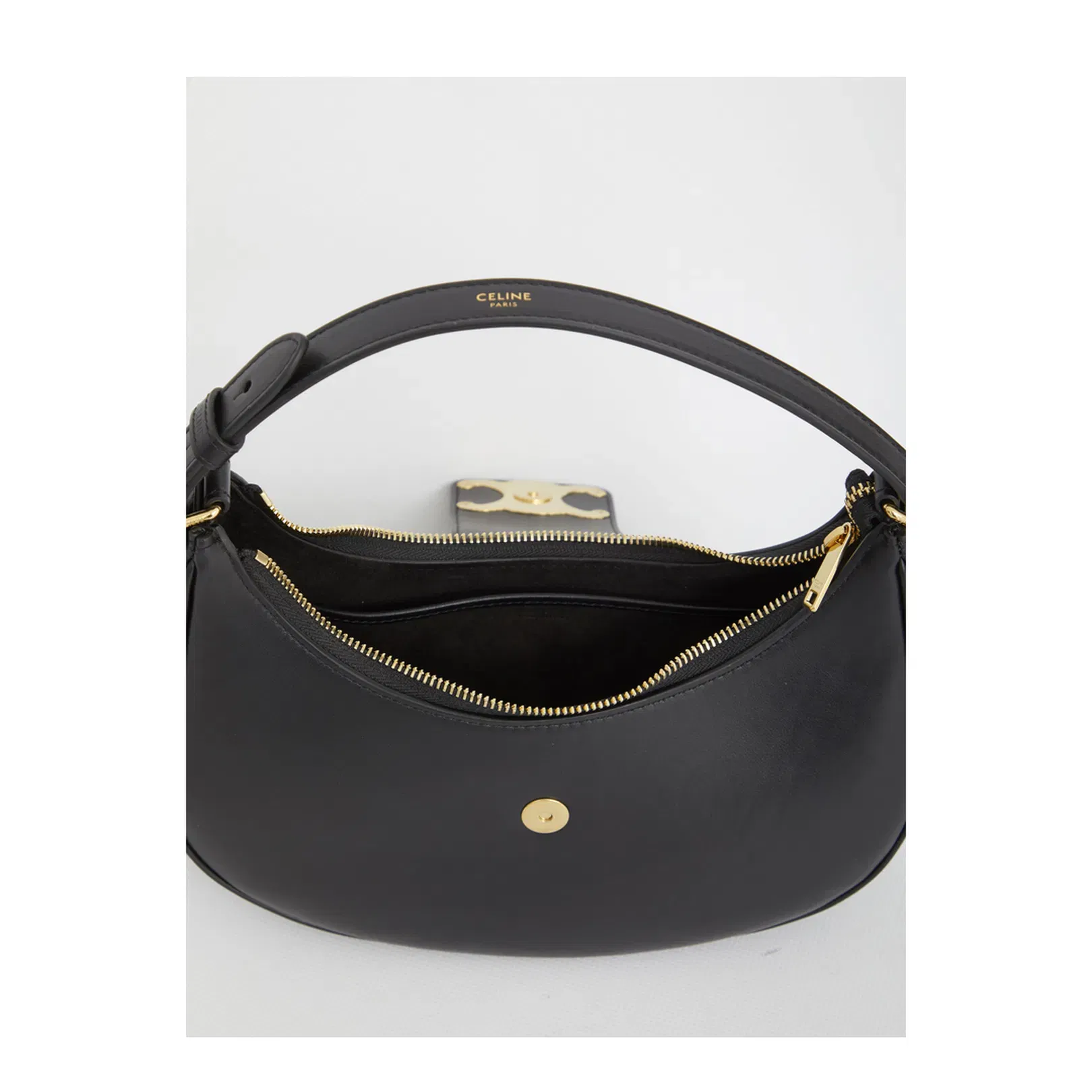 Medium Ava Triomphe Bag in Smooth Calfskin