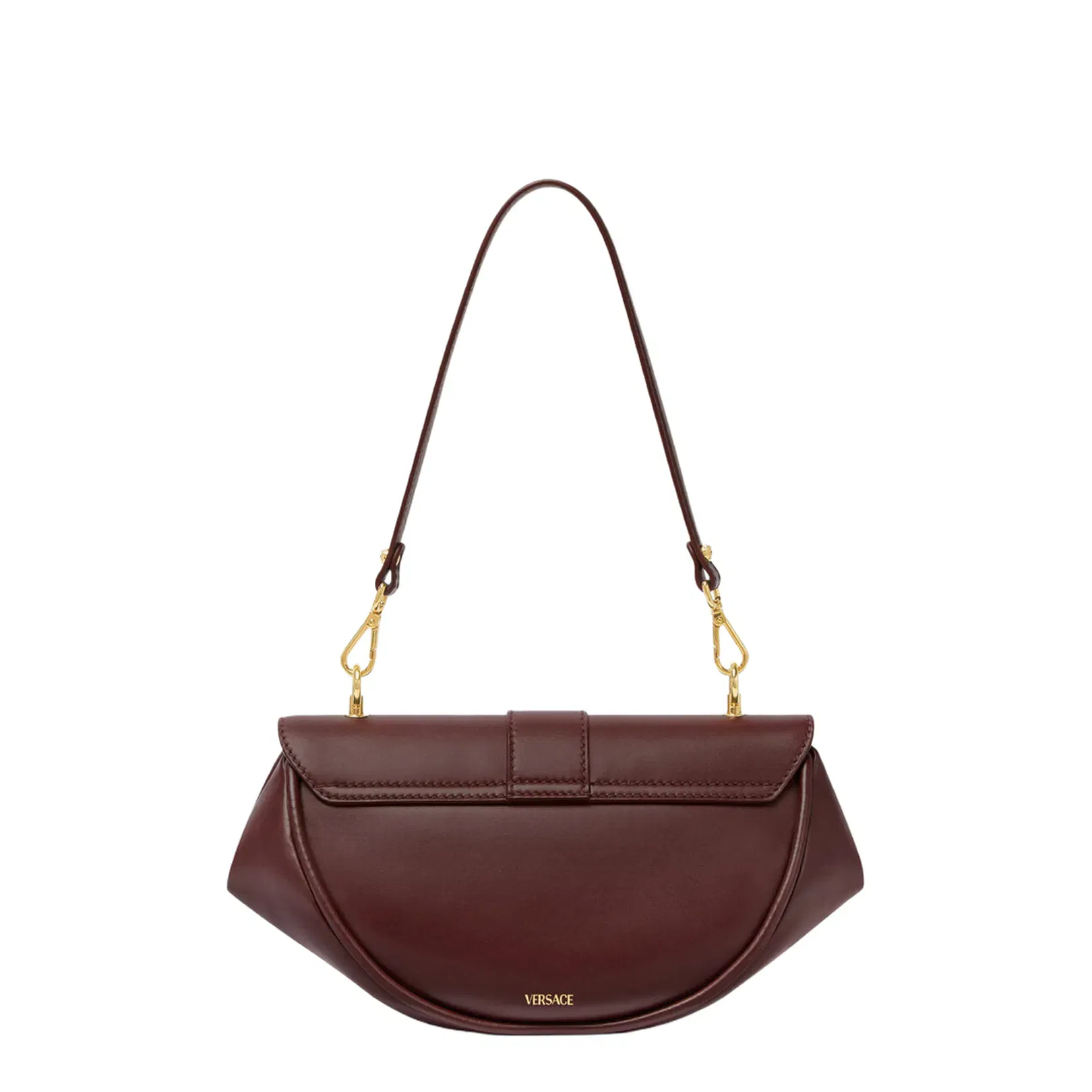 V Logo Enamel Engraved Handbag