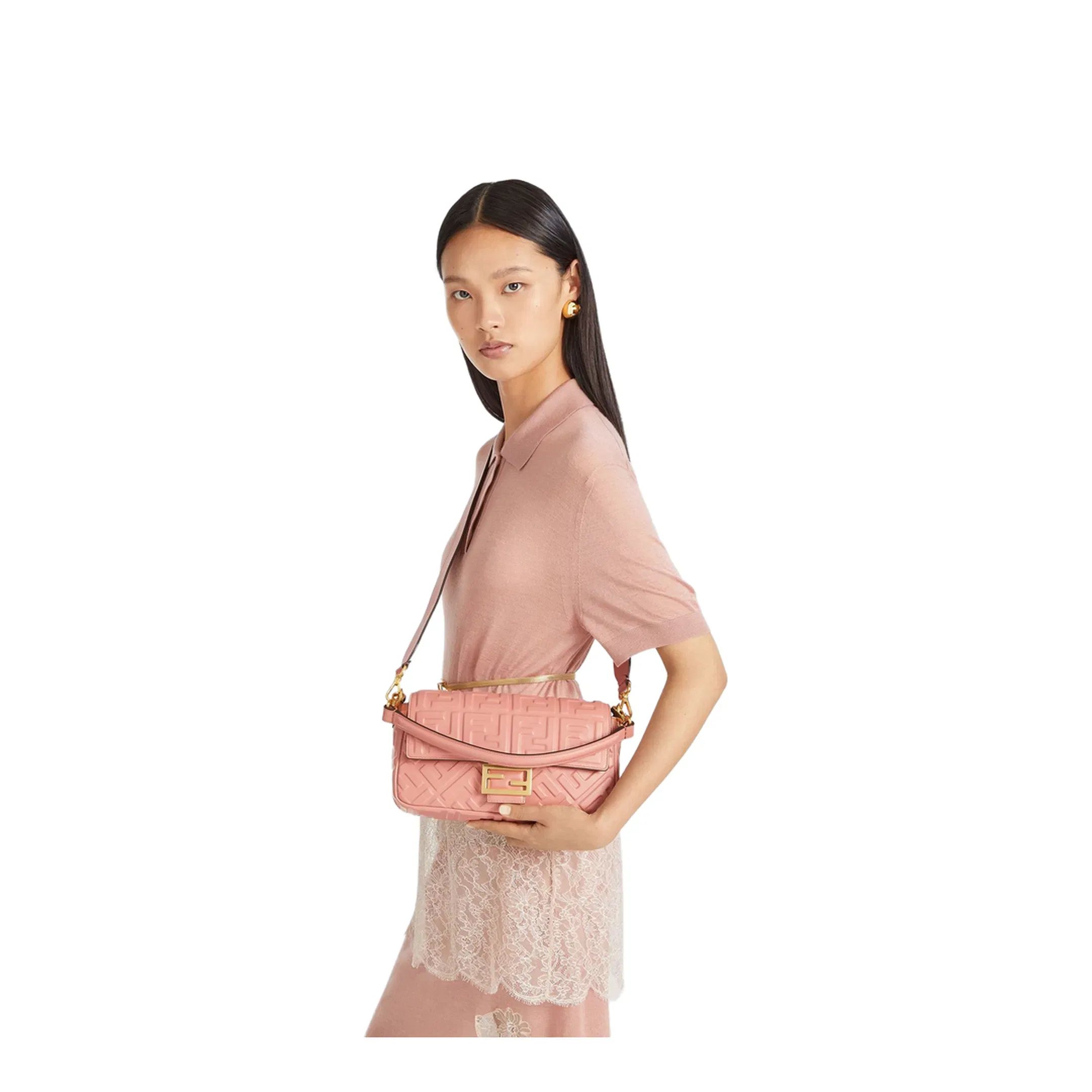 Baguette Leather Pink