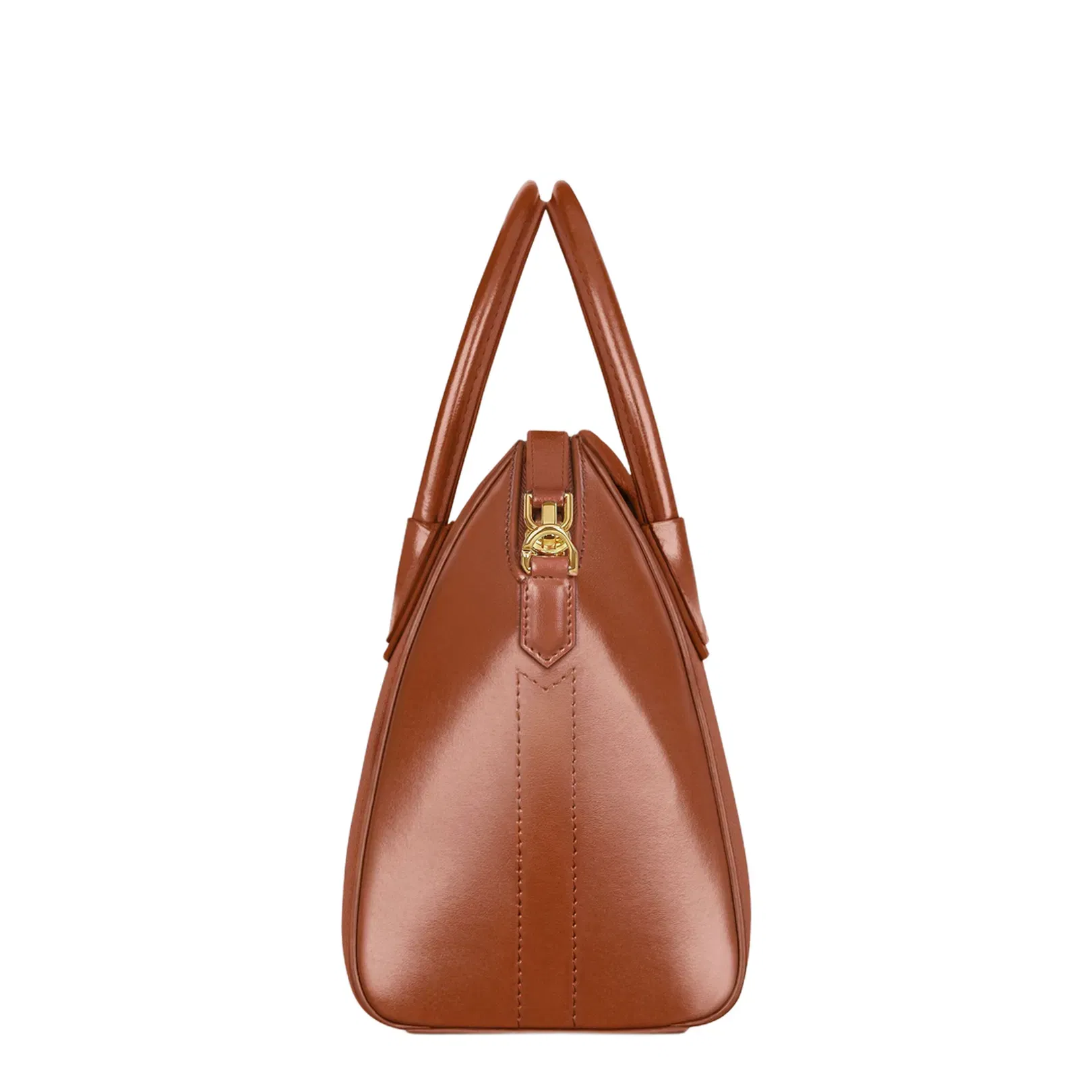 Zipper Closure Tote Bag with Adjustable and Removable Leather Strap