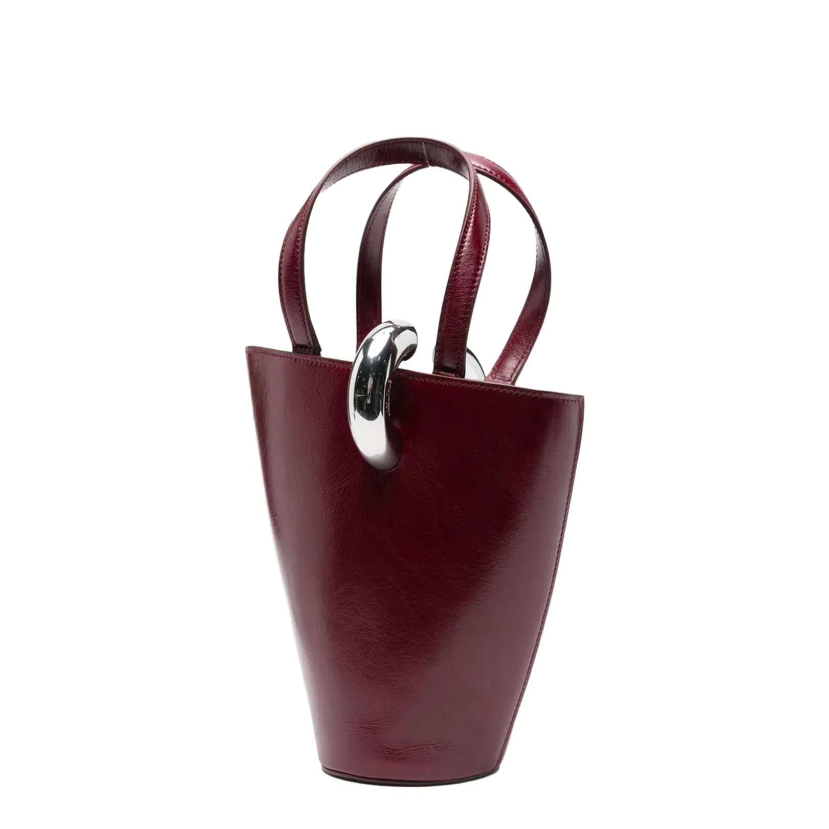 Small Asymmetric Bucket Bag