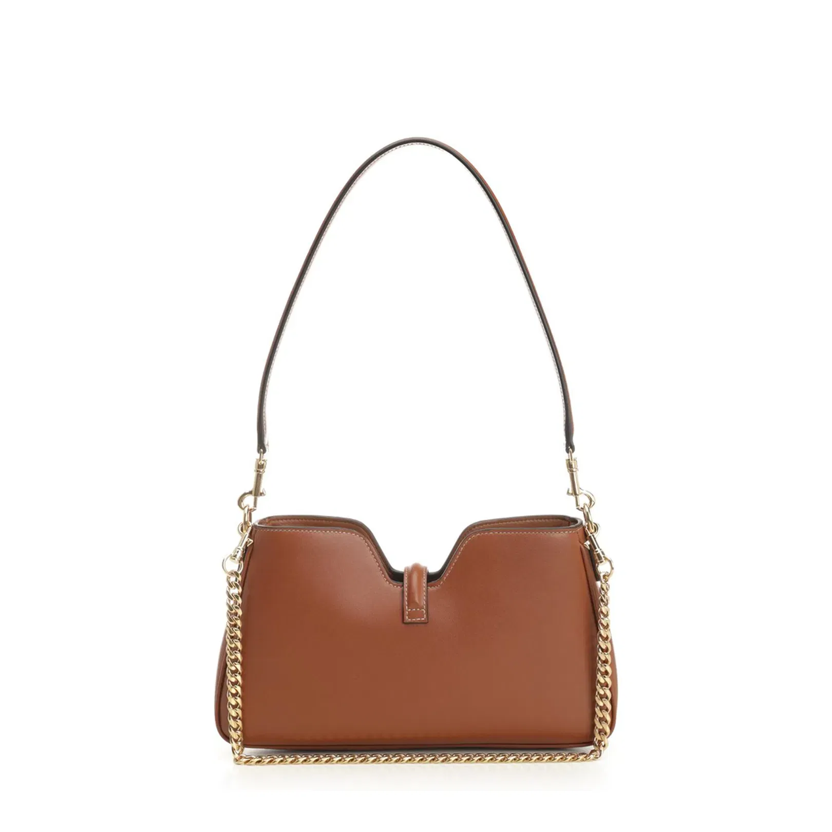 Shoulder Camille 16 Soft in Smooth Calfskin - Tan